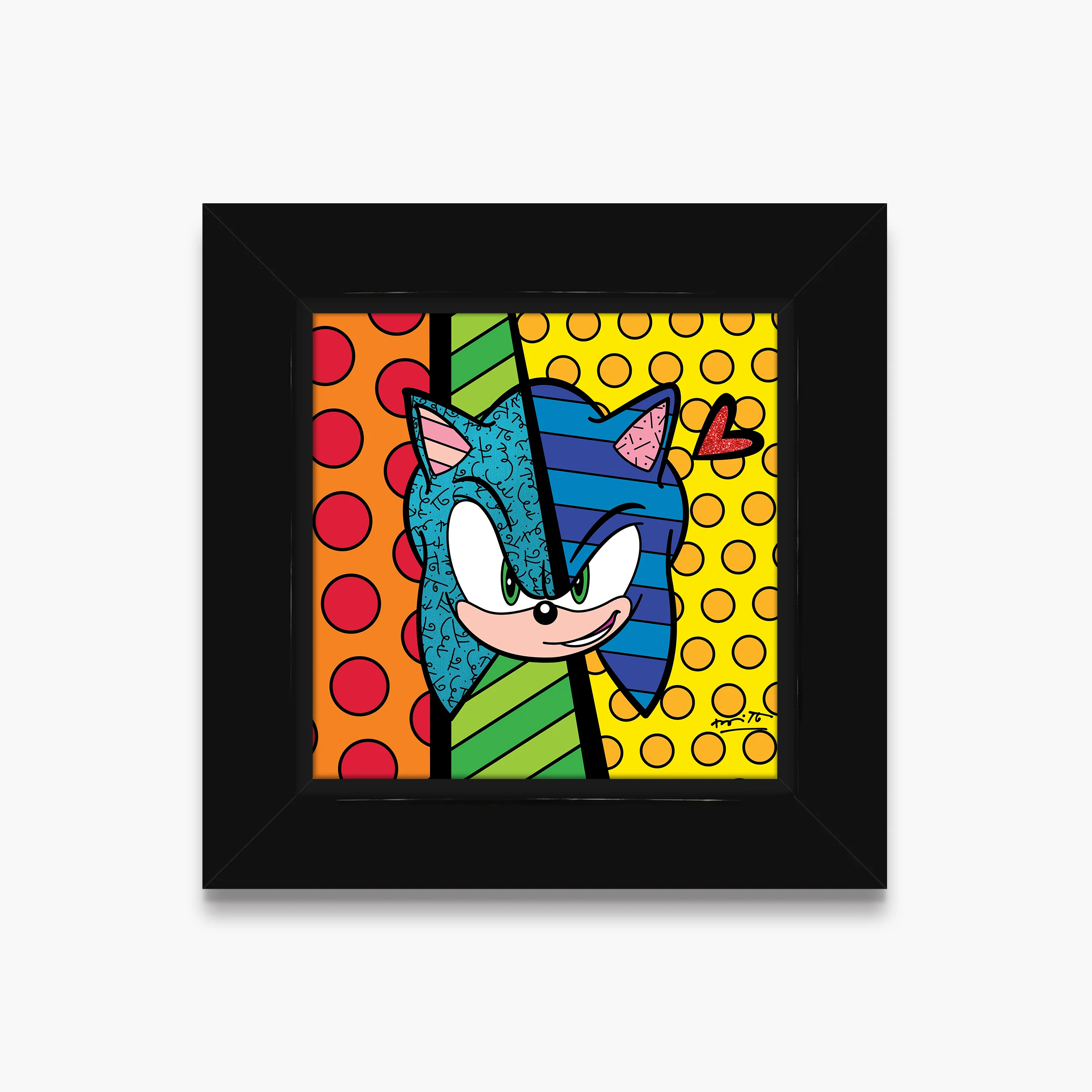 Sonic Smirk - Sega By Britto - Limited Edition Print - Image 6