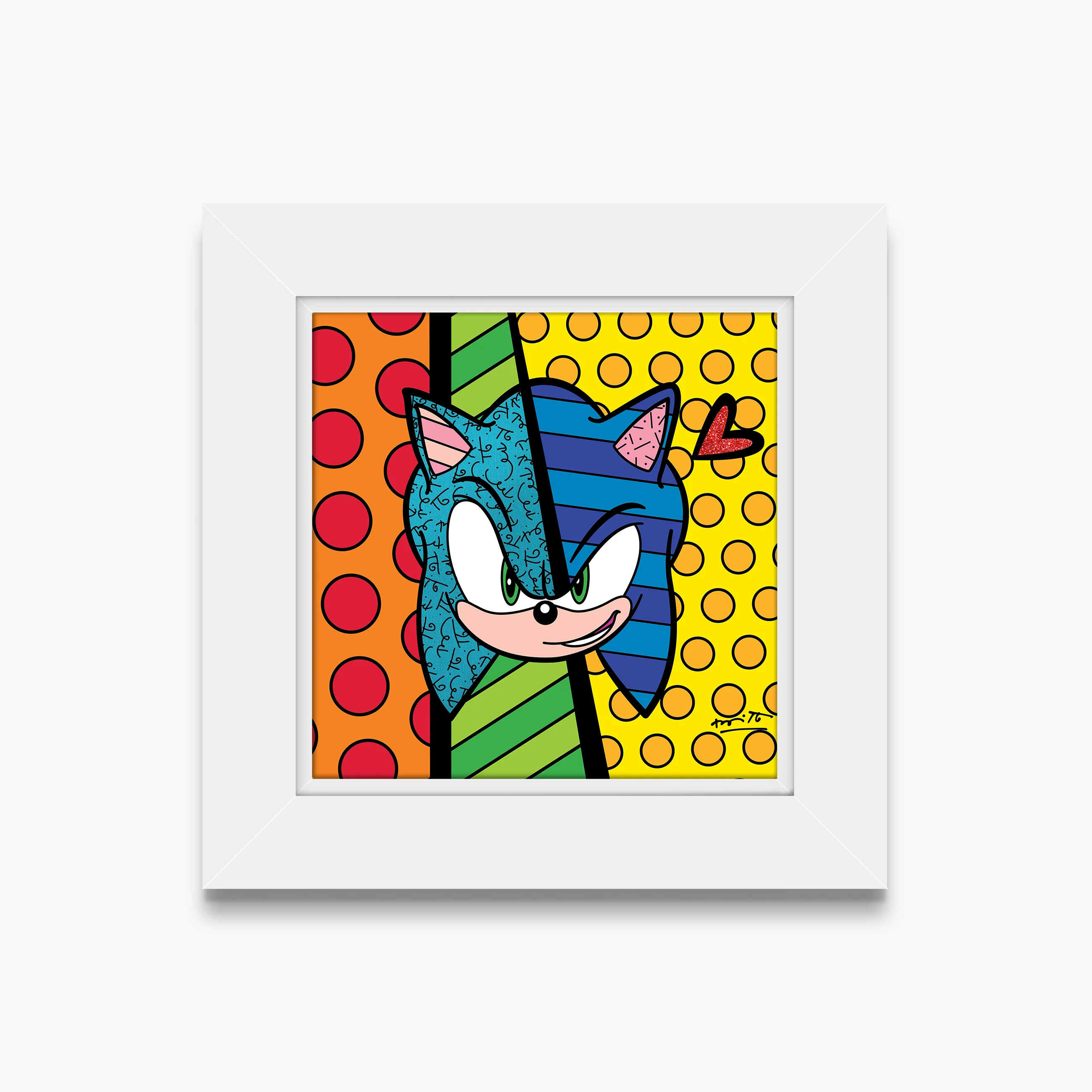 Sonic Smirk - Sega By Britto - Limited Edition Print - Image 7