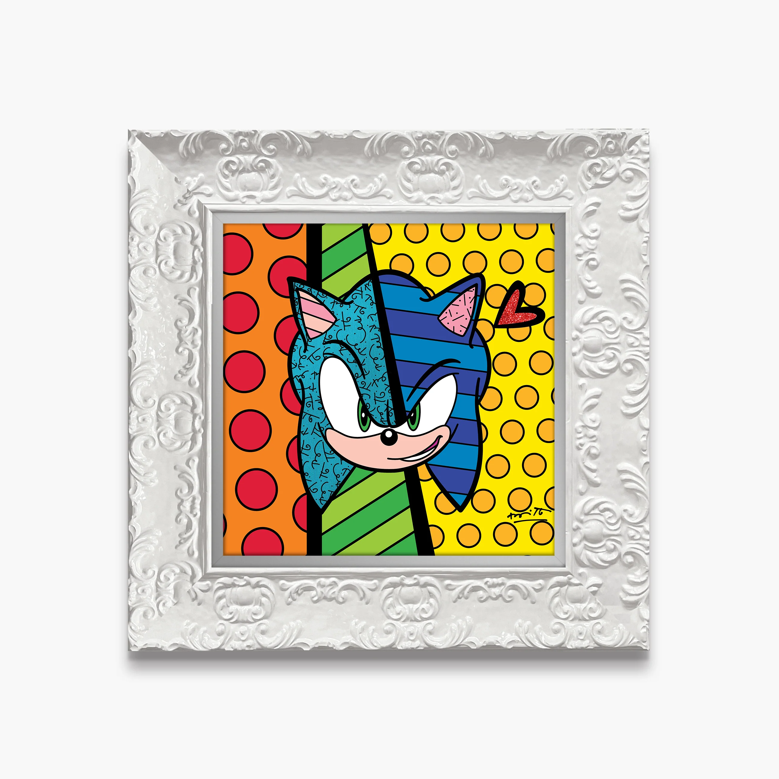 Sonic Smirk - Sega By Britto - Limited Edition Print - Image 9