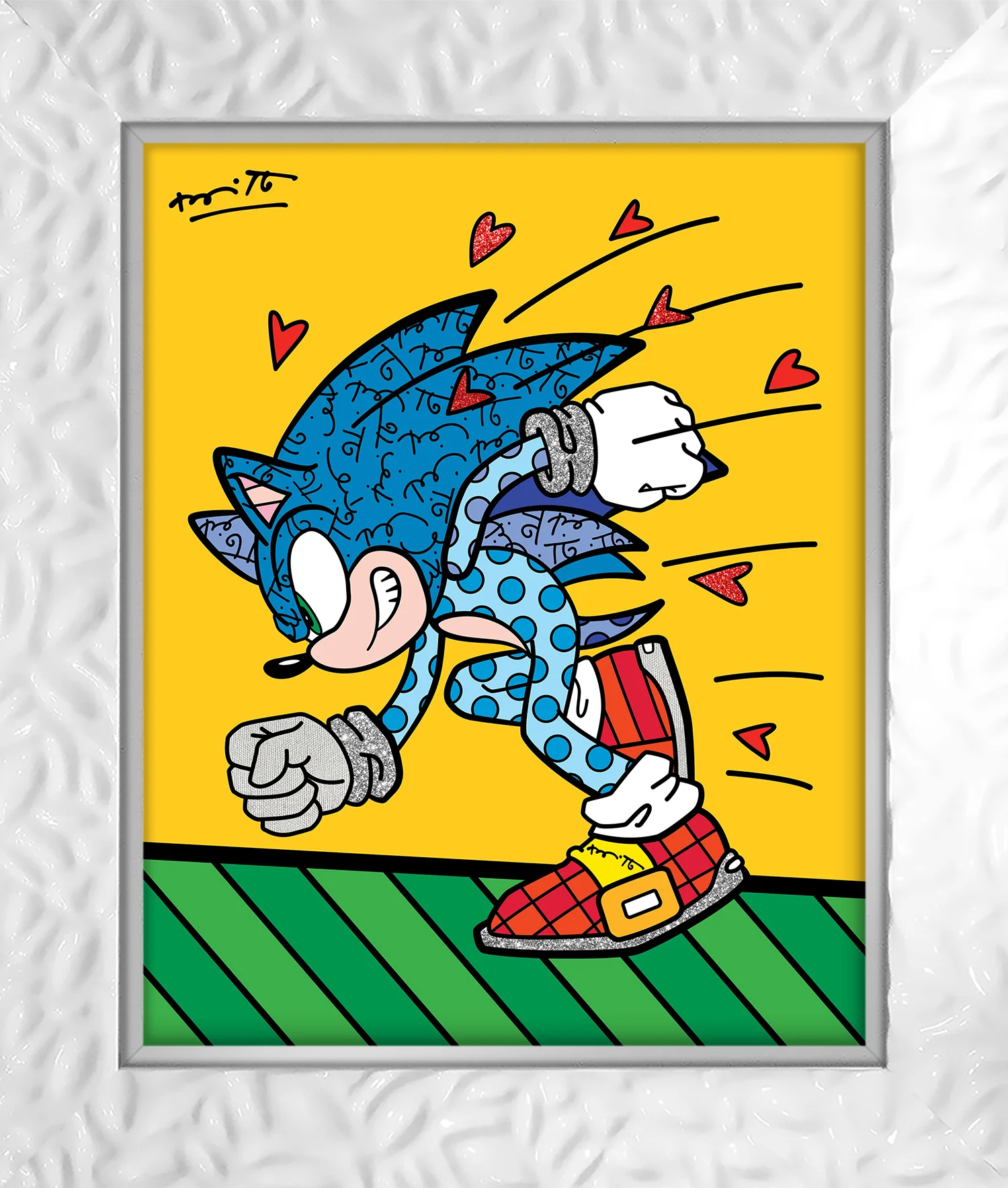 Sonic Spin Dash - Sega By Britto - Limited Edition Print - Image 10
