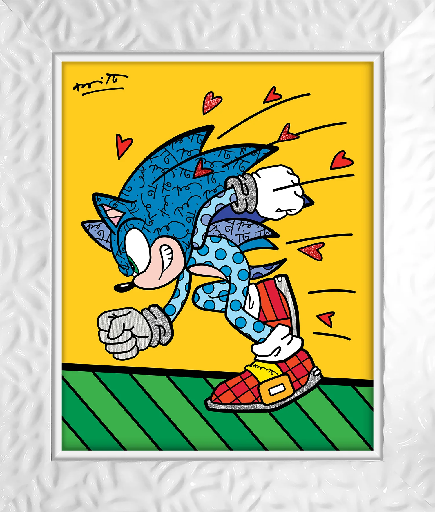 Sonic Spin Dash - Sega By Britto - Limited Edition Print - Image 11