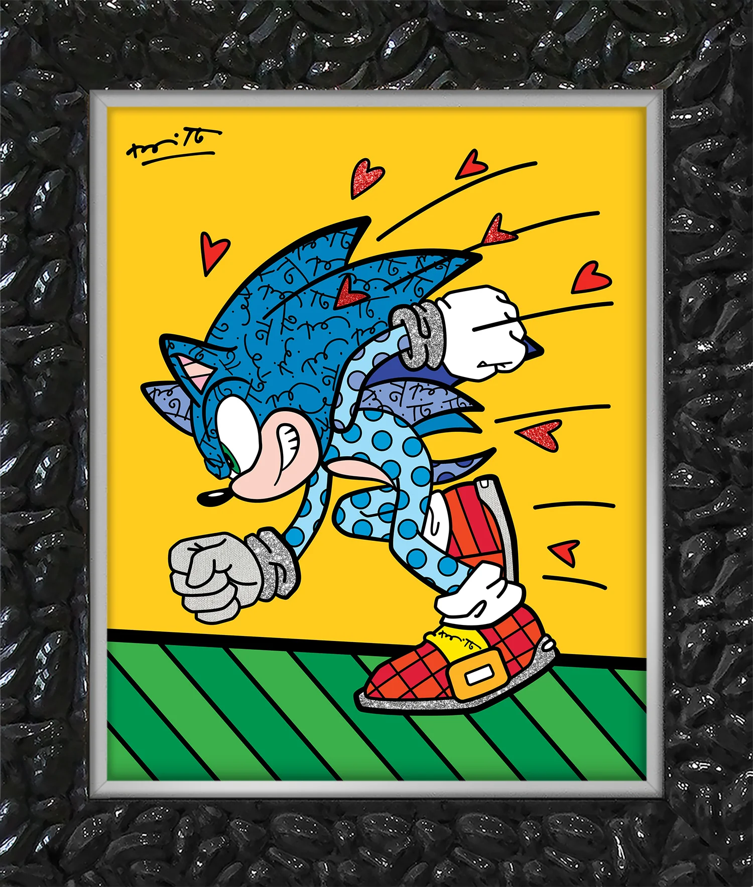 Sonic Spin Dash - Sega By Britto - Limited Edition Print - Image 12