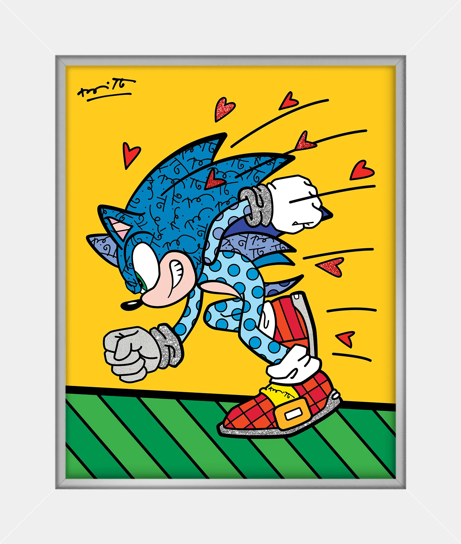 Sonic Spin Dash - Sega By Britto - Limited Edition Print - Image 13