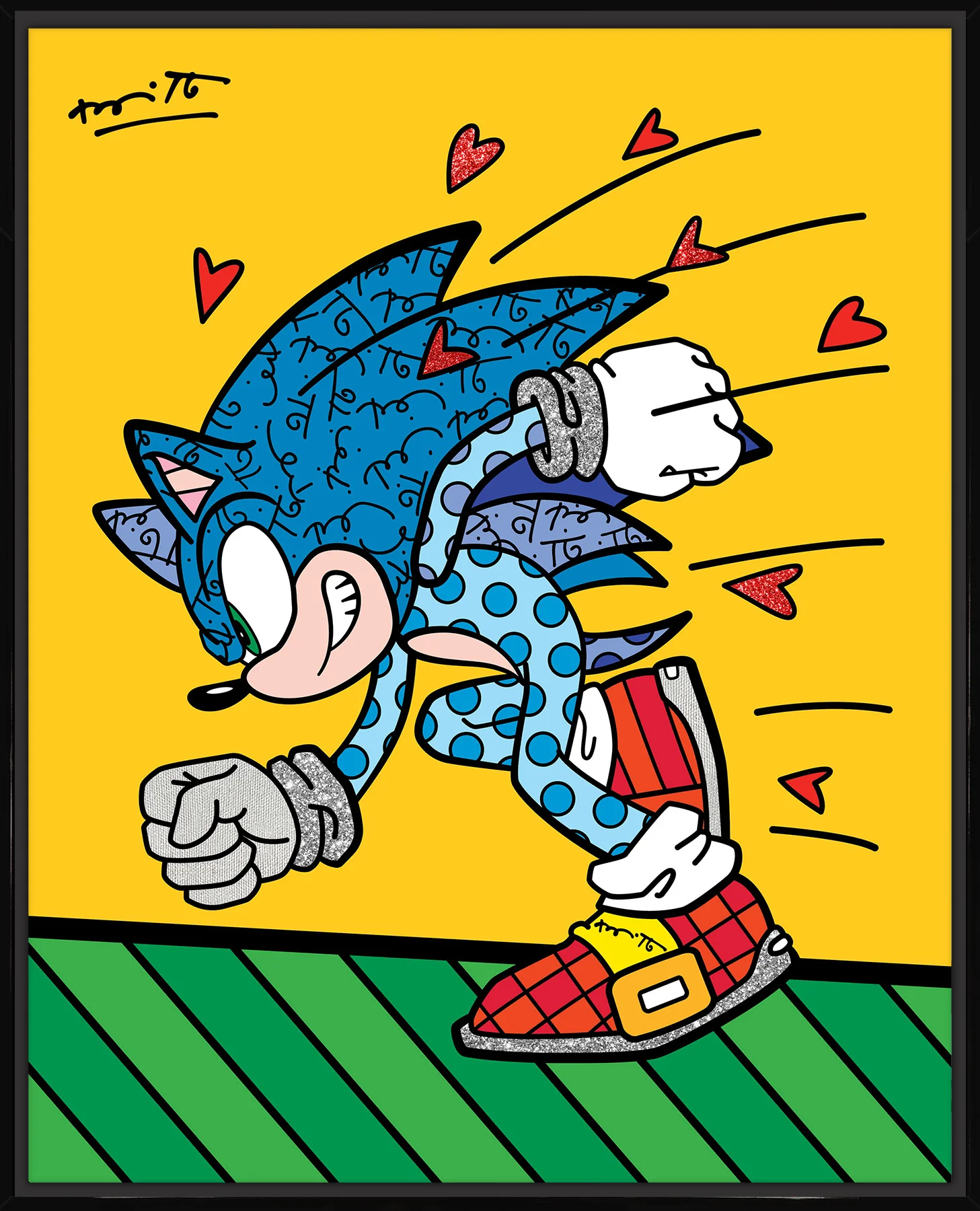 Sonic Spin Dash - Sega By Britto - Limited Edition Print - Image 14