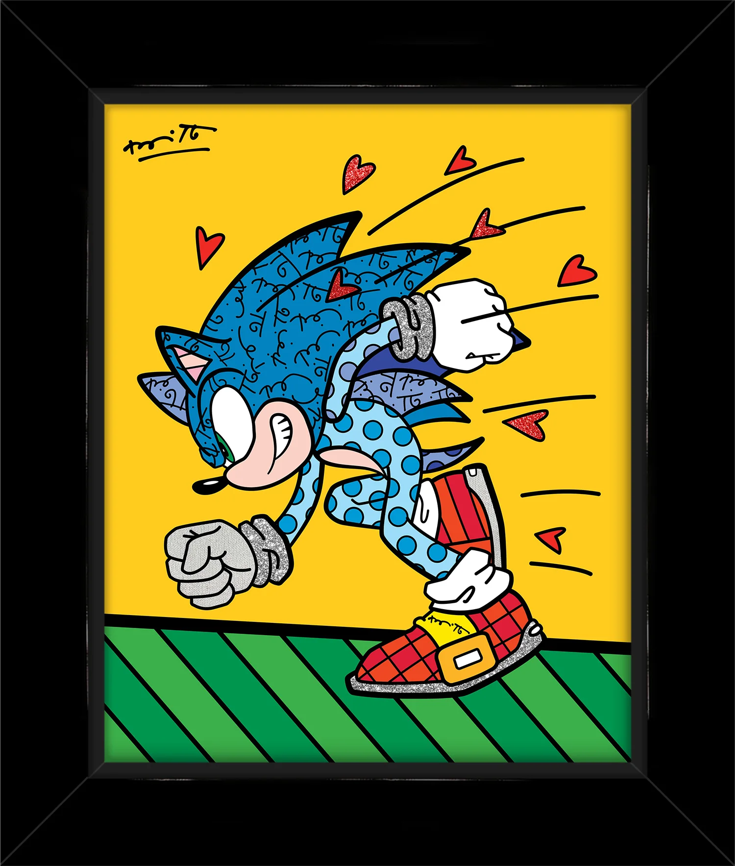 Sonic Spin Dash - Sega By Britto - Limited Edition Print - Image 15