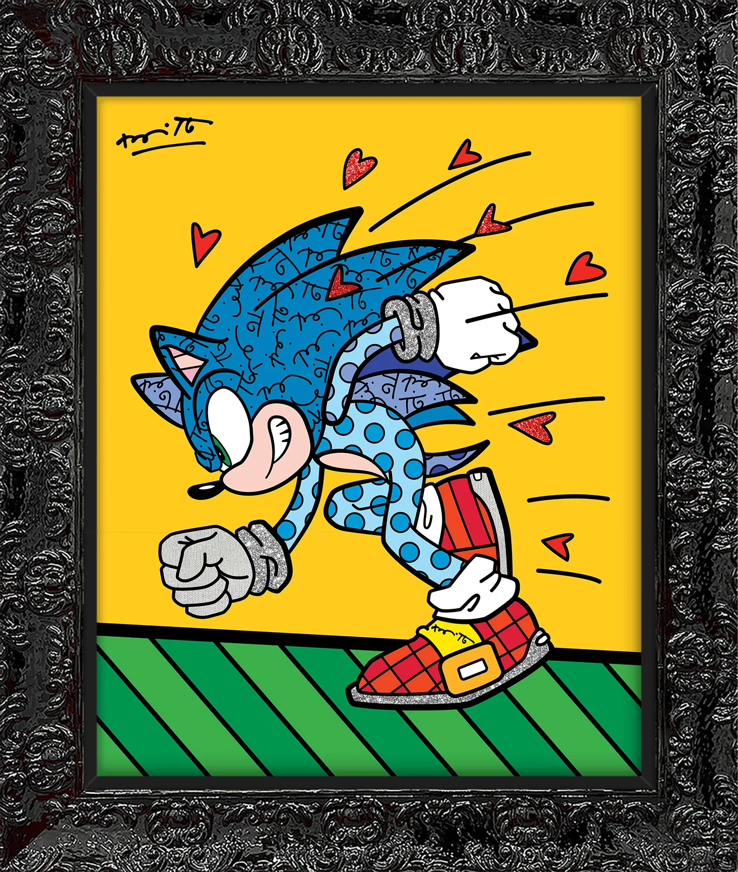 Sonic Spin Dash - Sega By Britto - Limited Edition Print - Image 16