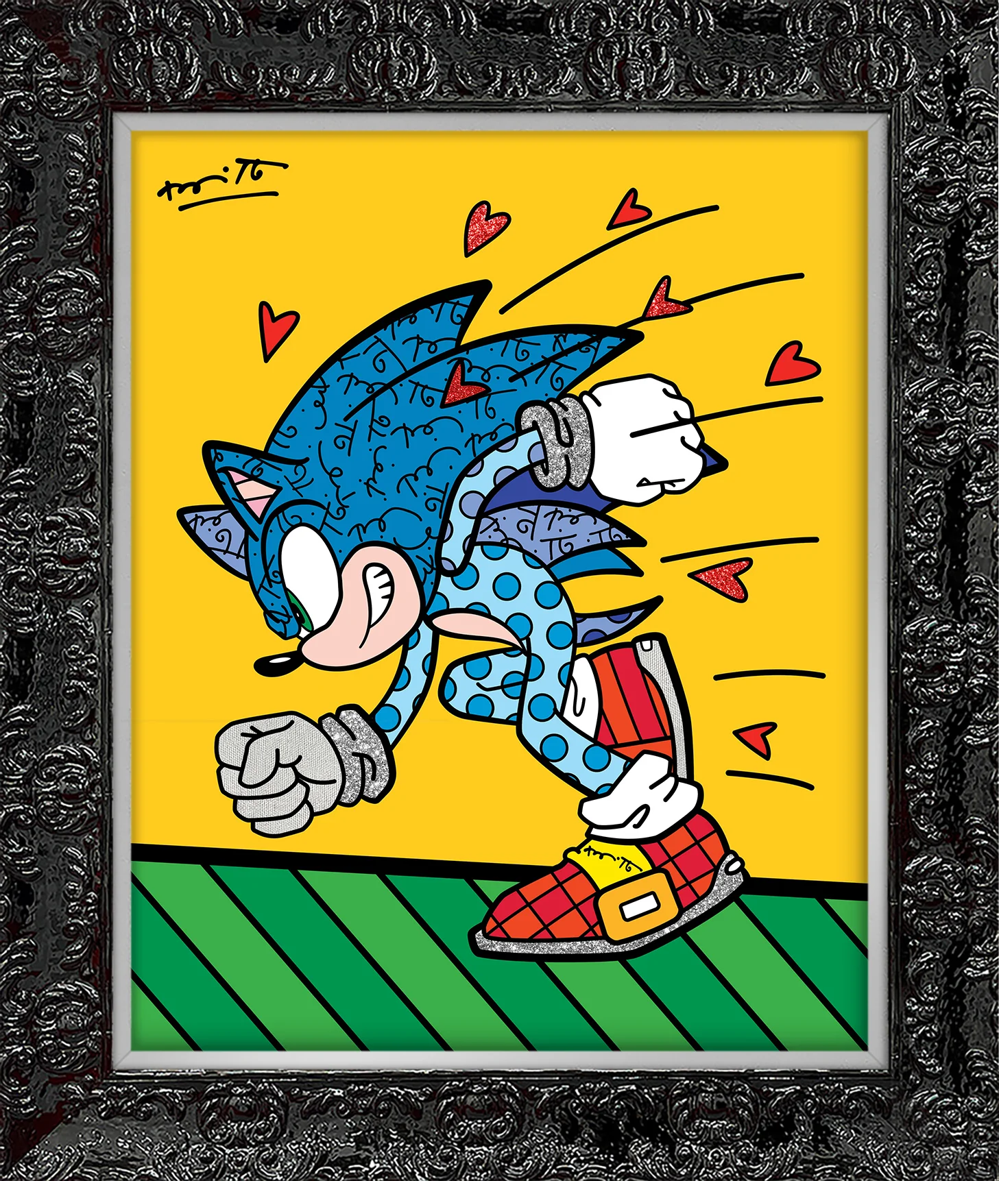 Sonic Spin Dash - Sega By Britto - Limited Edition Print - Image 17