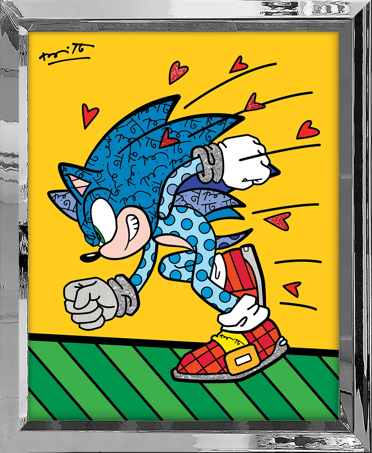 Sonic Spin Dash - Sega By Britto - Limited Edition Print - Image 18