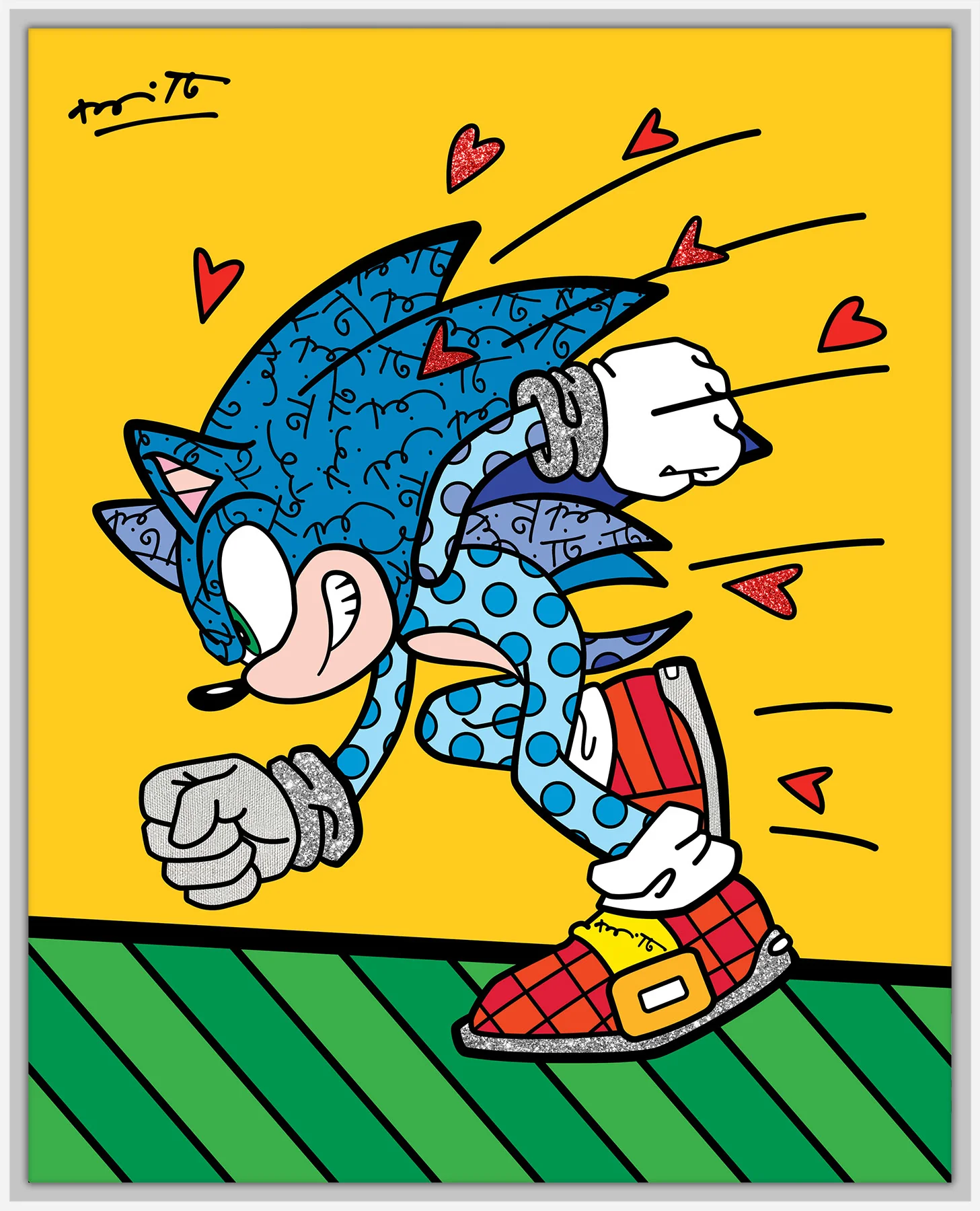 Sonic Spin Dash - Sega By Britto - Limited Edition Print - Image 19