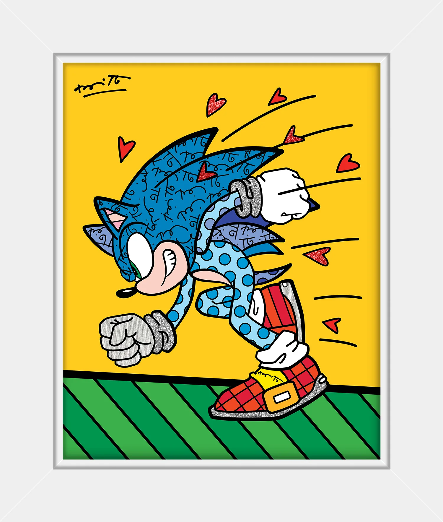 Sonic Spin Dash - Sega By Britto - Limited Edition Print - Image 20