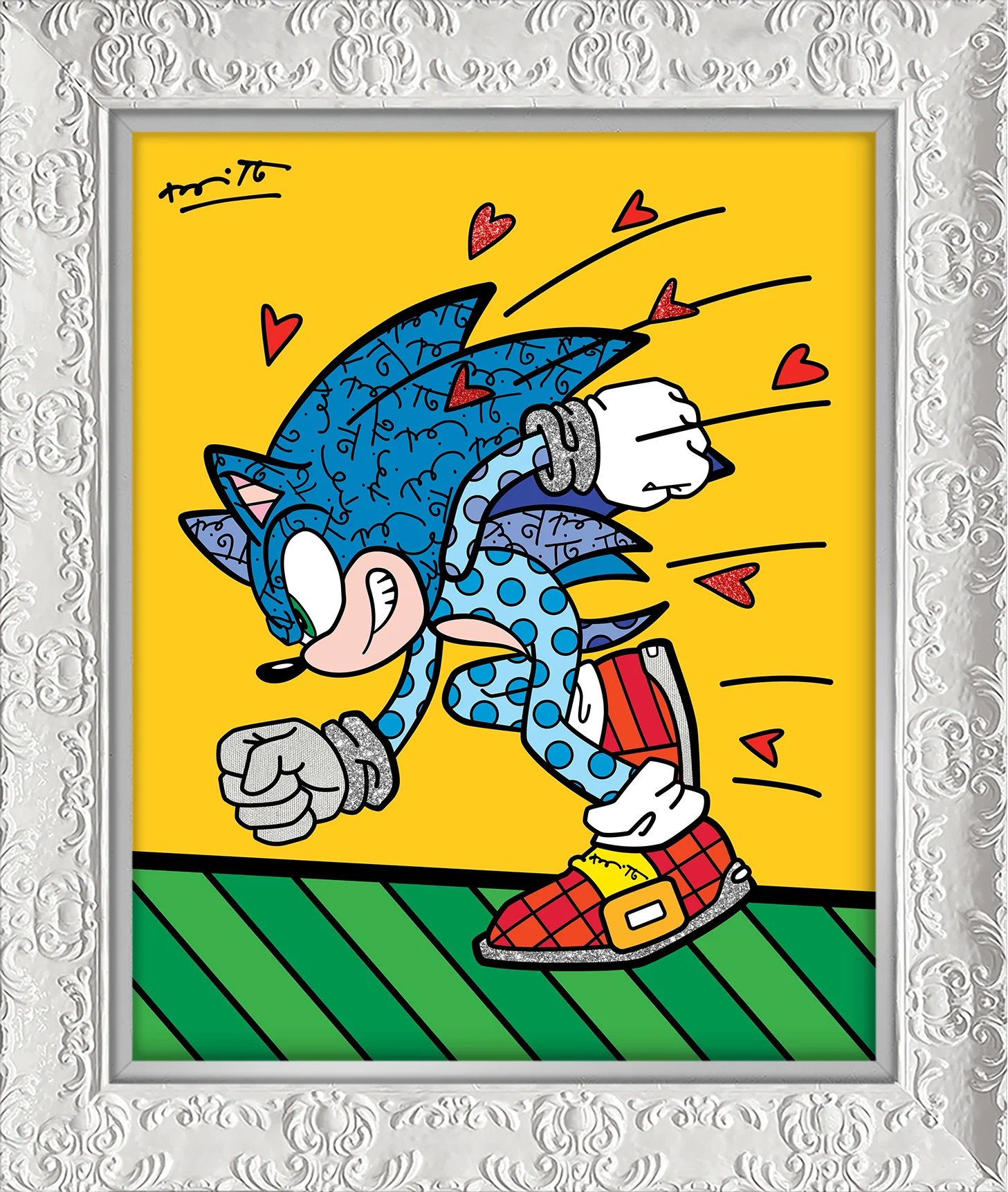 Sonic Spin Dash - Sega By Britto - Limited Edition Print - Image 21