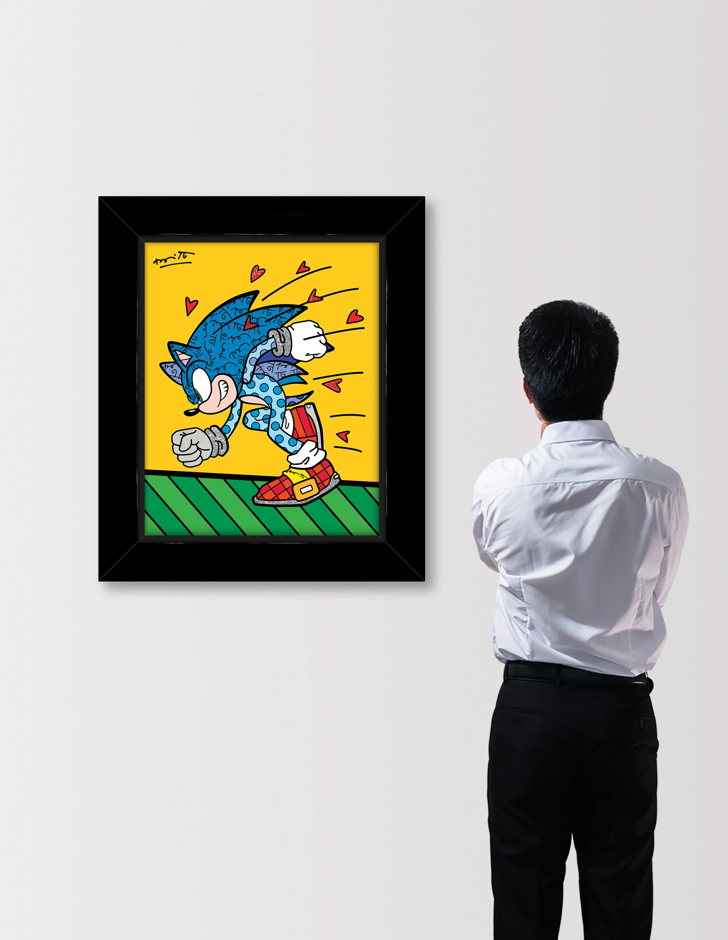 Sonic Spin Dash - Sega By Britto - Limited Edition Print - Image 3