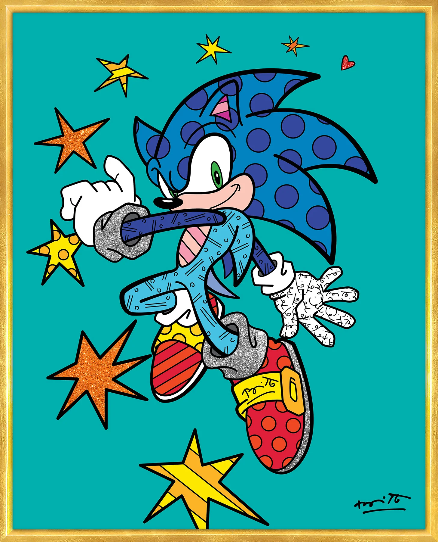 Sonic Spring Jump - Sega By Britto - Limited Edition Print - Image 10