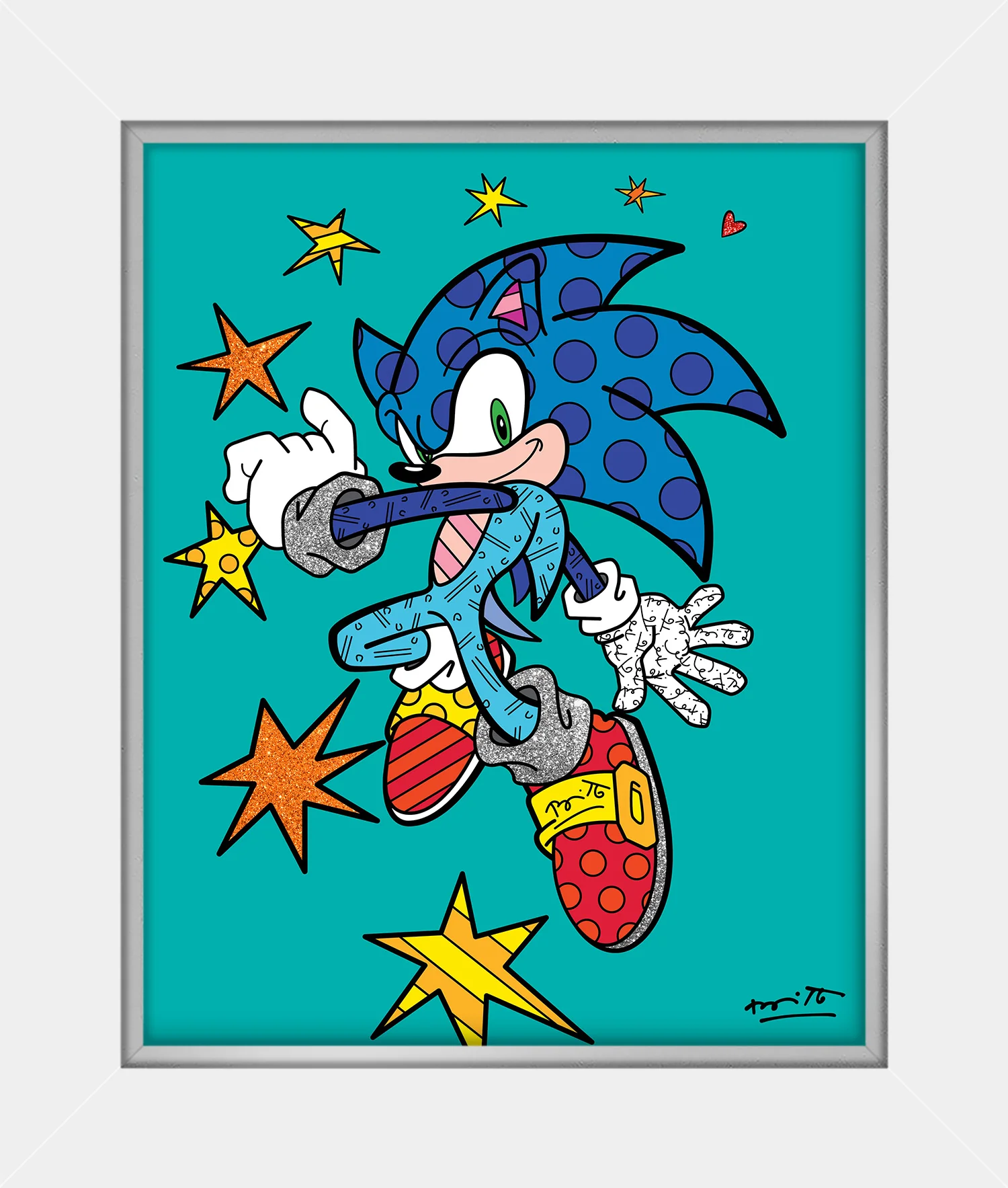 Sonic Spring Jump - Sega By Britto - Limited Edition Print - Image 11