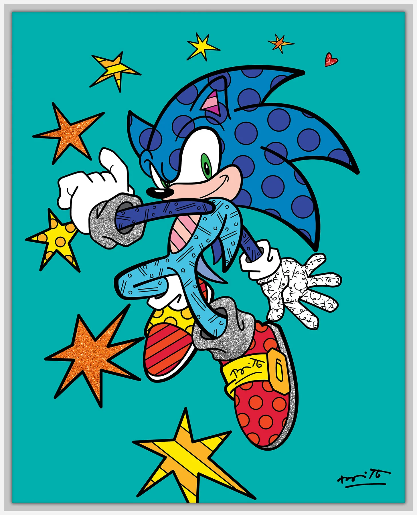 Sonic Spring Jump - Sega By Britto - Limited Edition Print - Image 17