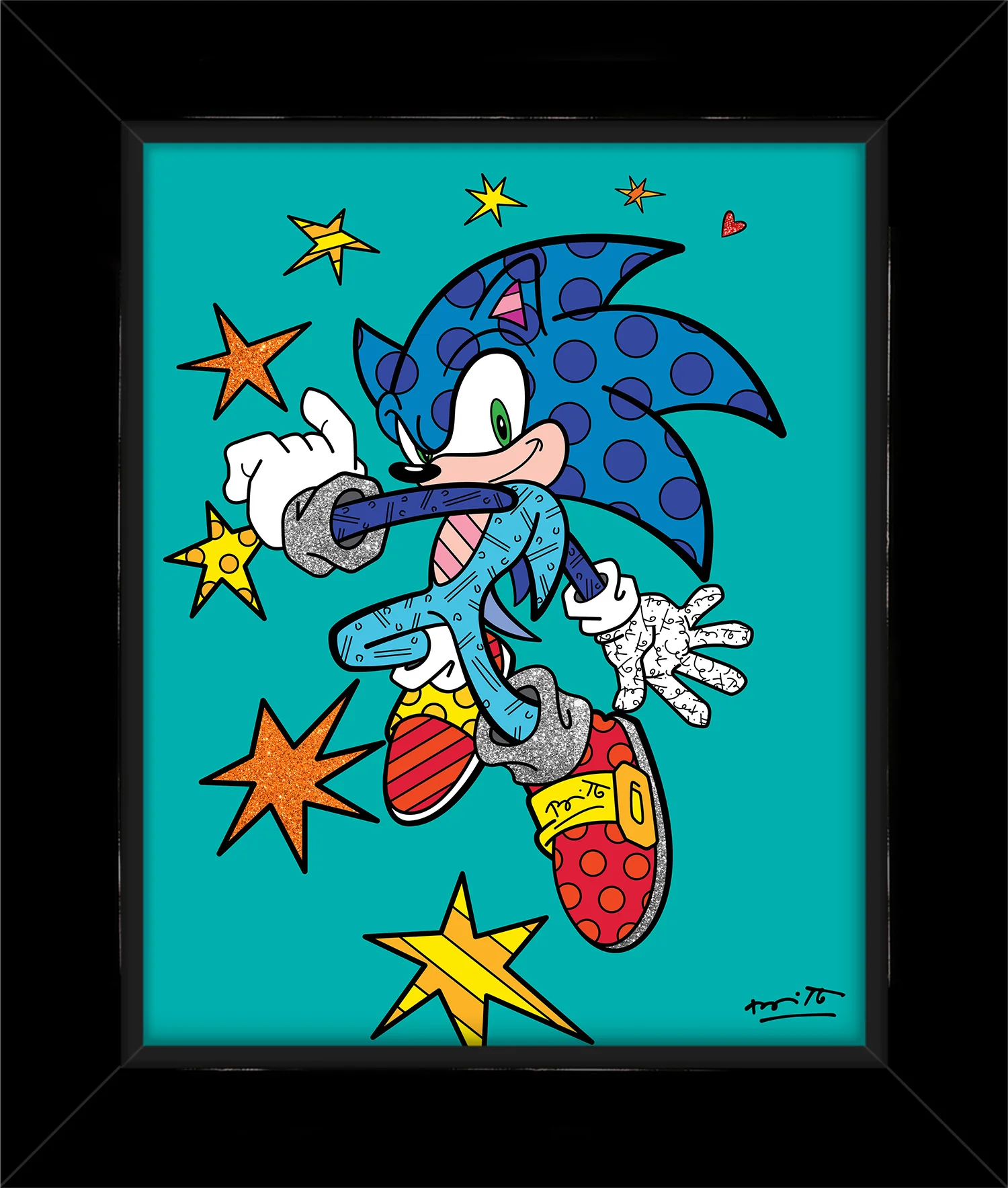 Sonic Spring Jump - Sega By Britto - Limited Edition Print - Image 2
