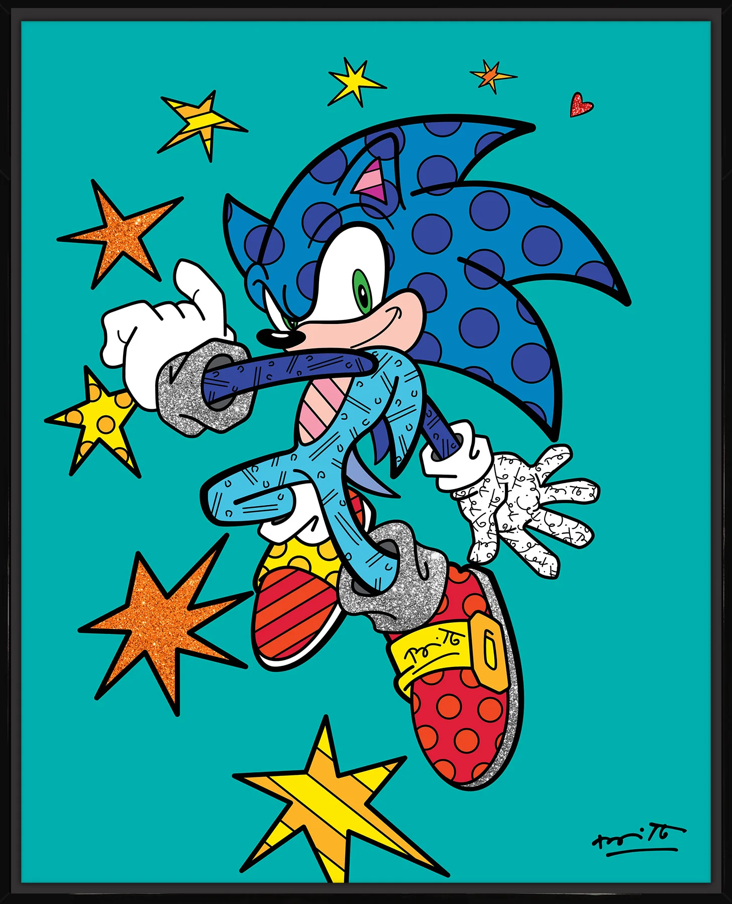 Sonic Spring Jump - Sega By Britto - Limited Edition Print - Image 20