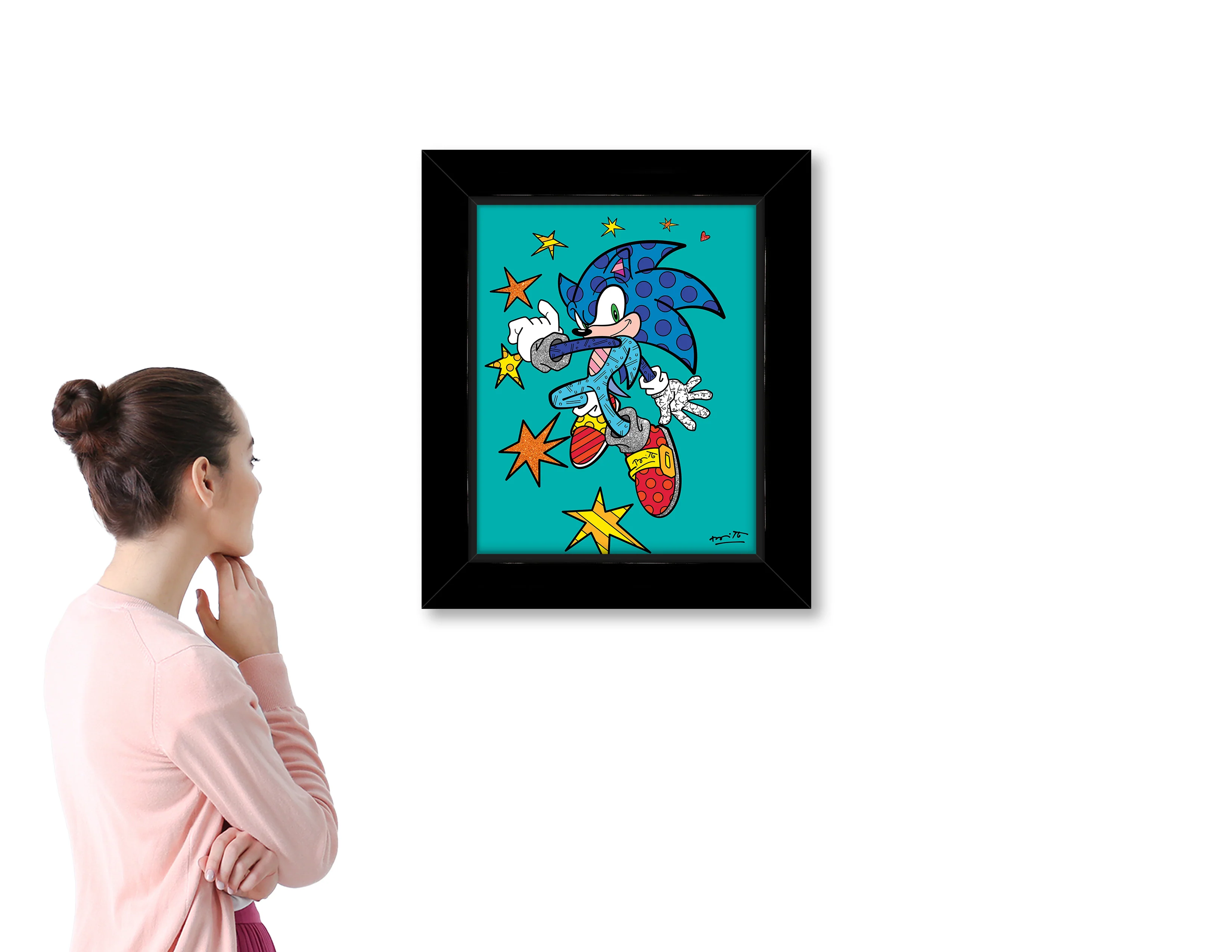 Sonic Spring Jump - Sega By Britto - Limited Edition Print - Image 3