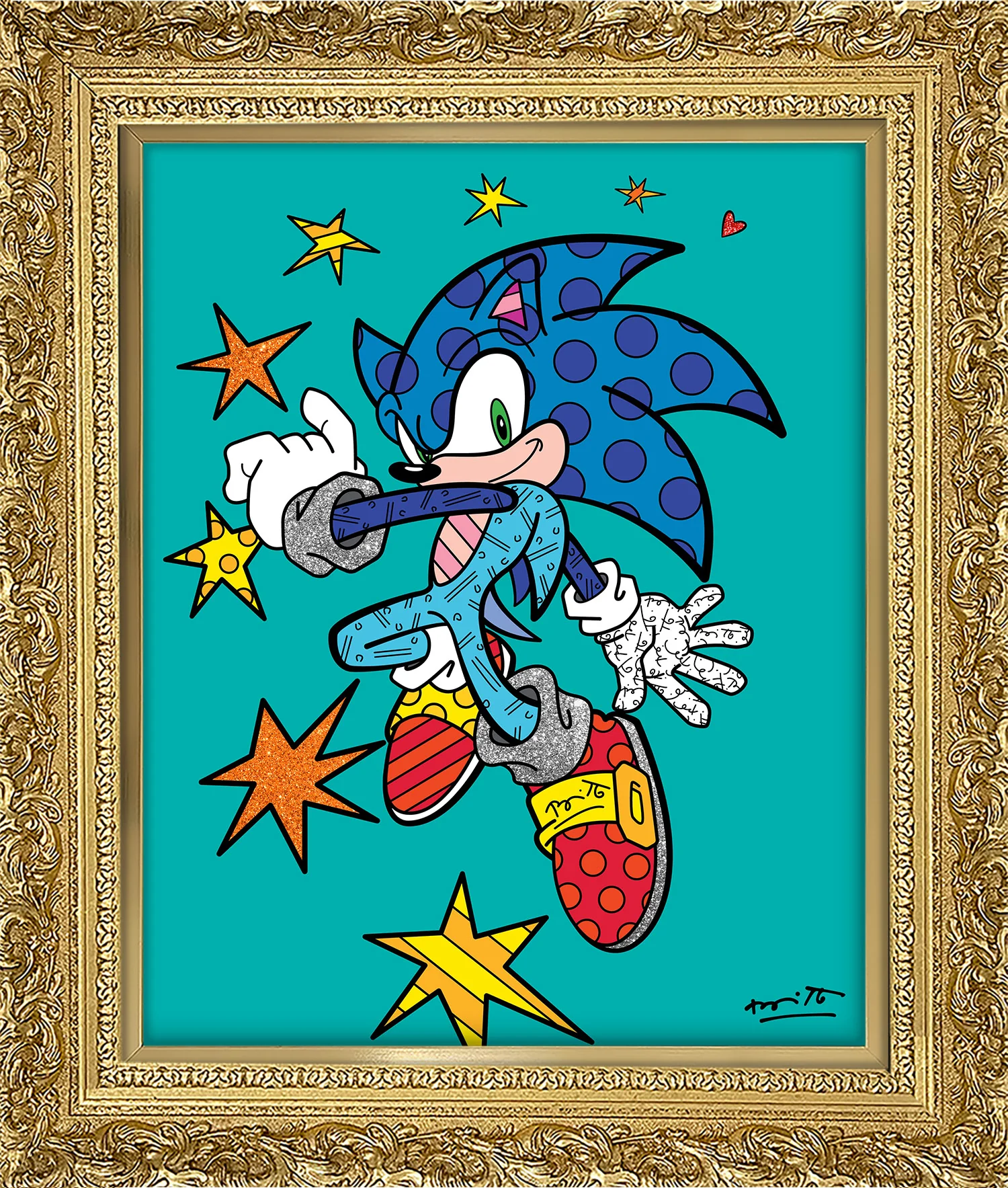 Sonic Spring Jump - Sega By Britto - Limited Edition Print - Image 4