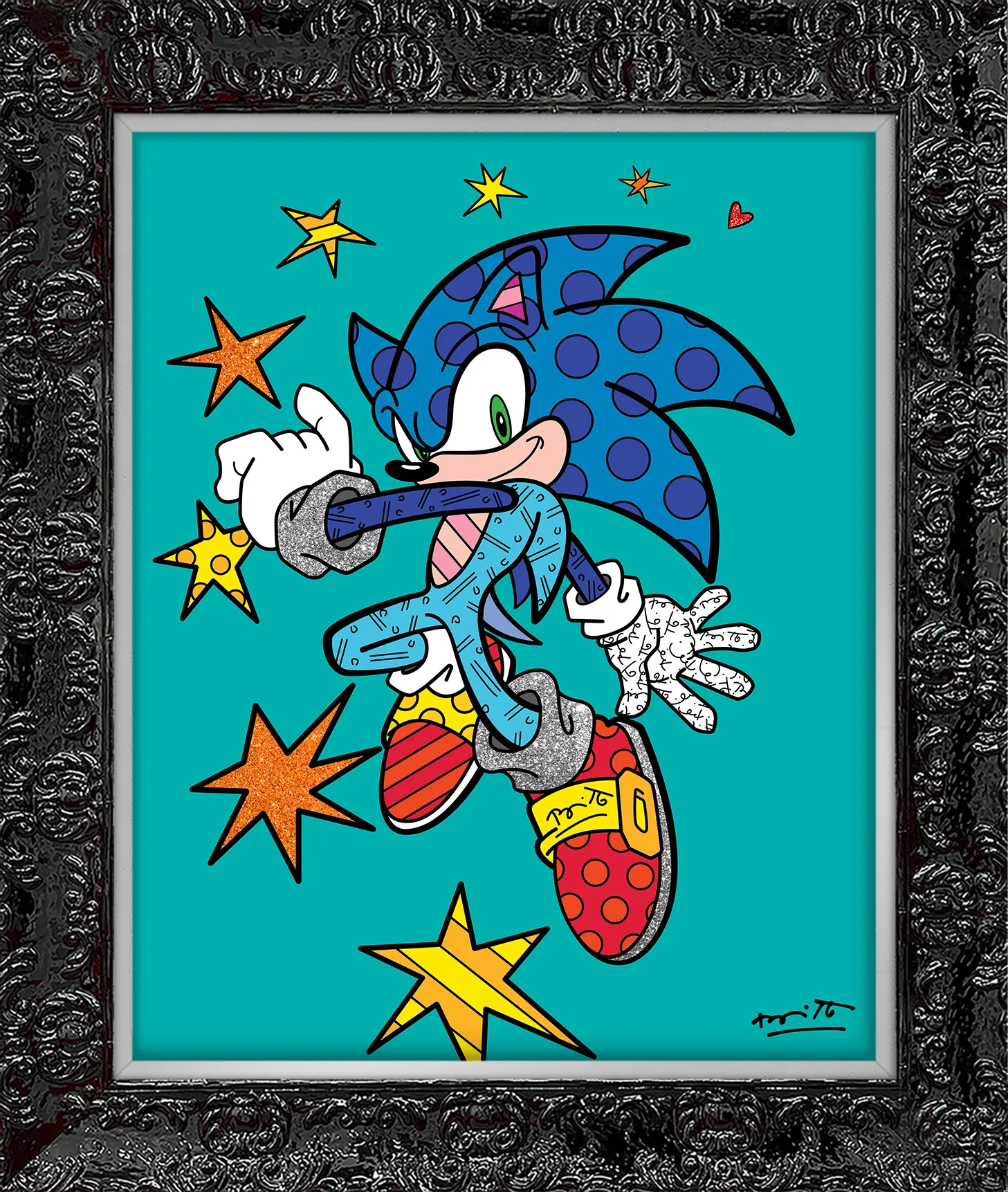 Sonic Spring Jump - Sega By Britto - Limited Edition Print - Image 6