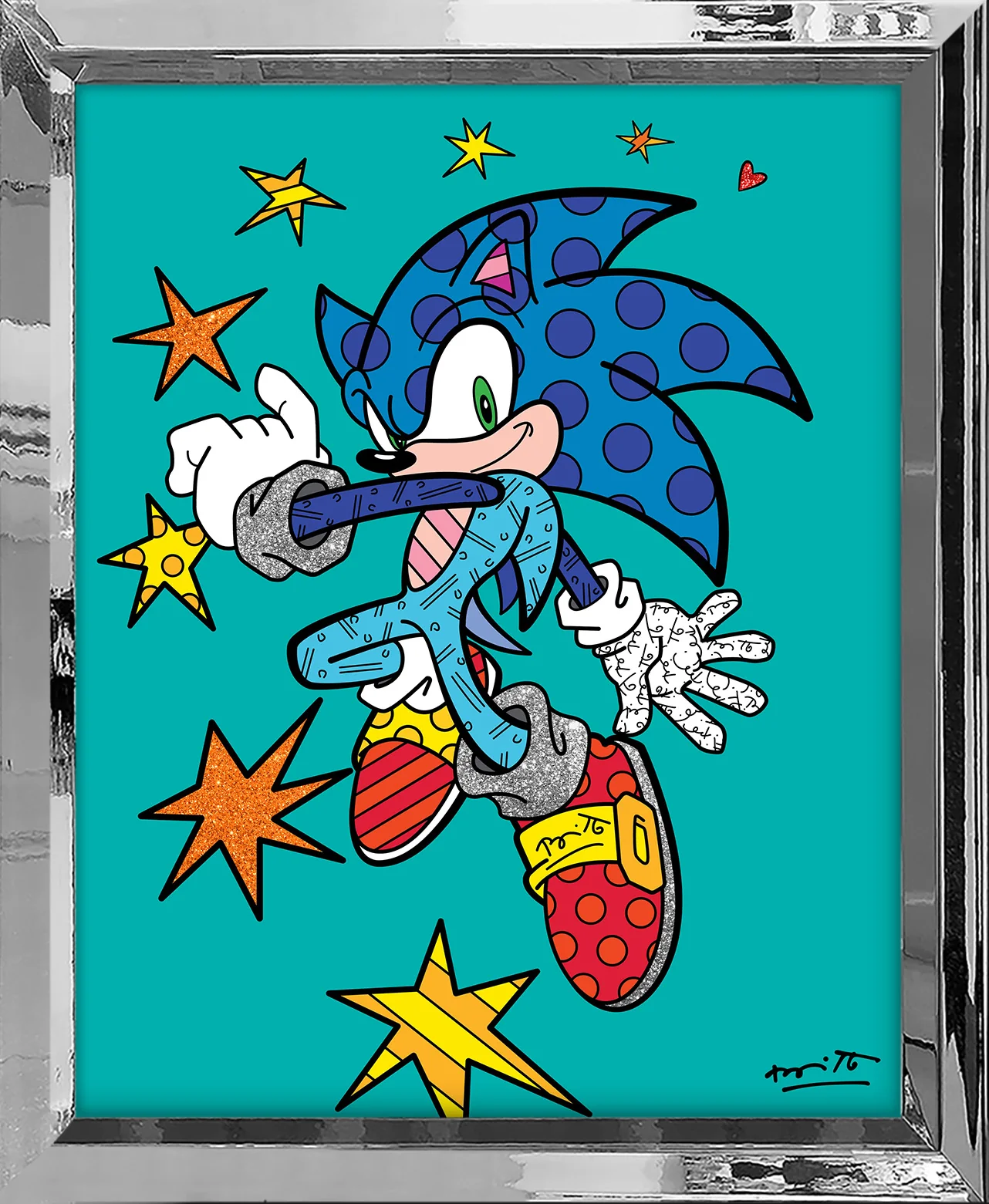 Sonic Spring Jump - Sega By Britto - Limited Edition Print - Image 9