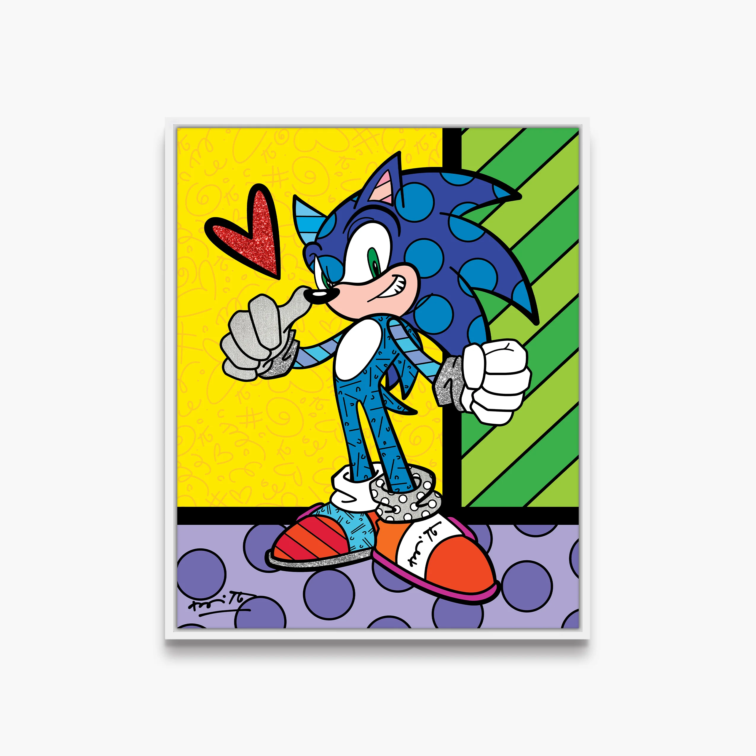 Sonic The Hedgehog - Sega By Britto - Limited Edition Print - Image 19