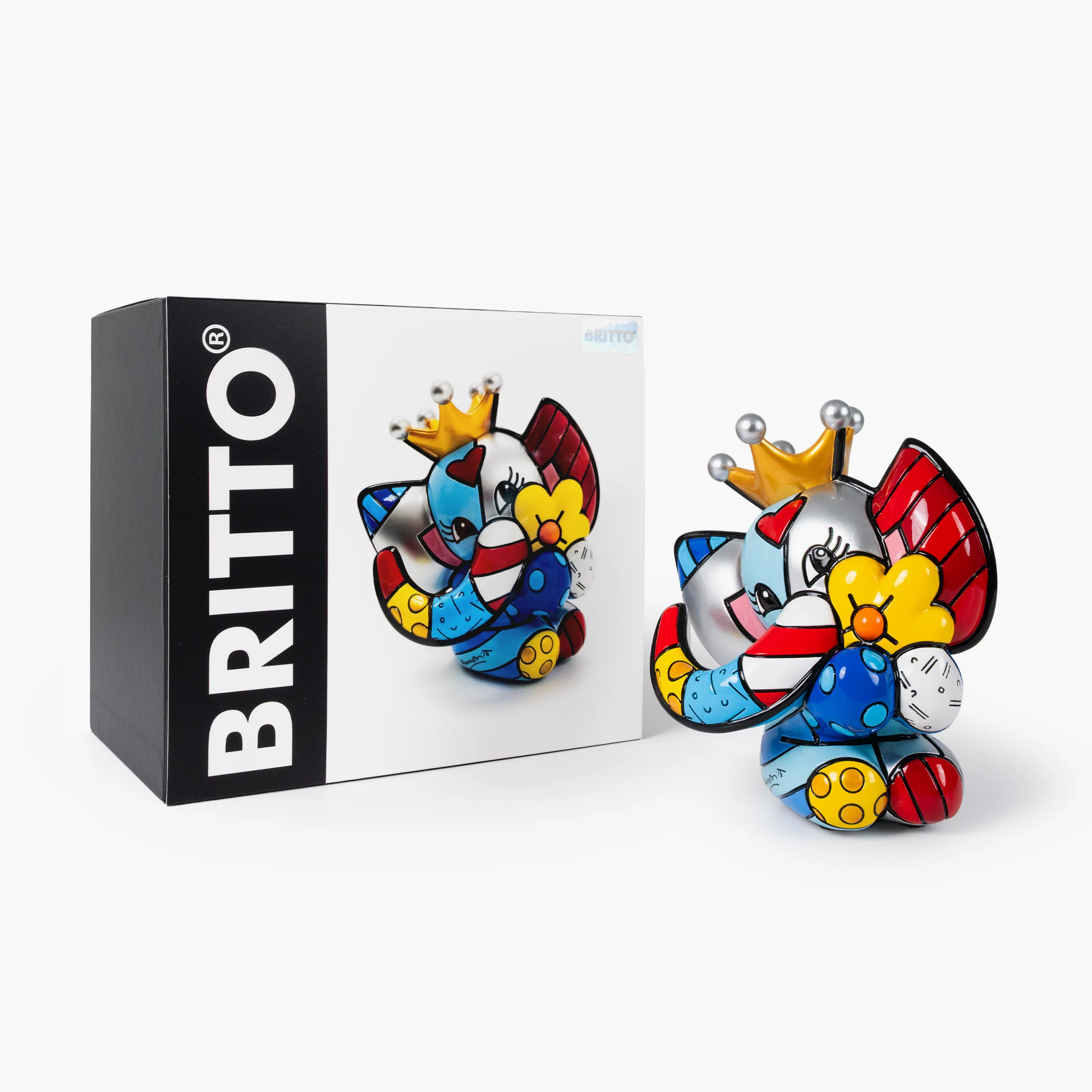 Spring Elephant - Britto Collectible Figurine - Image 5
