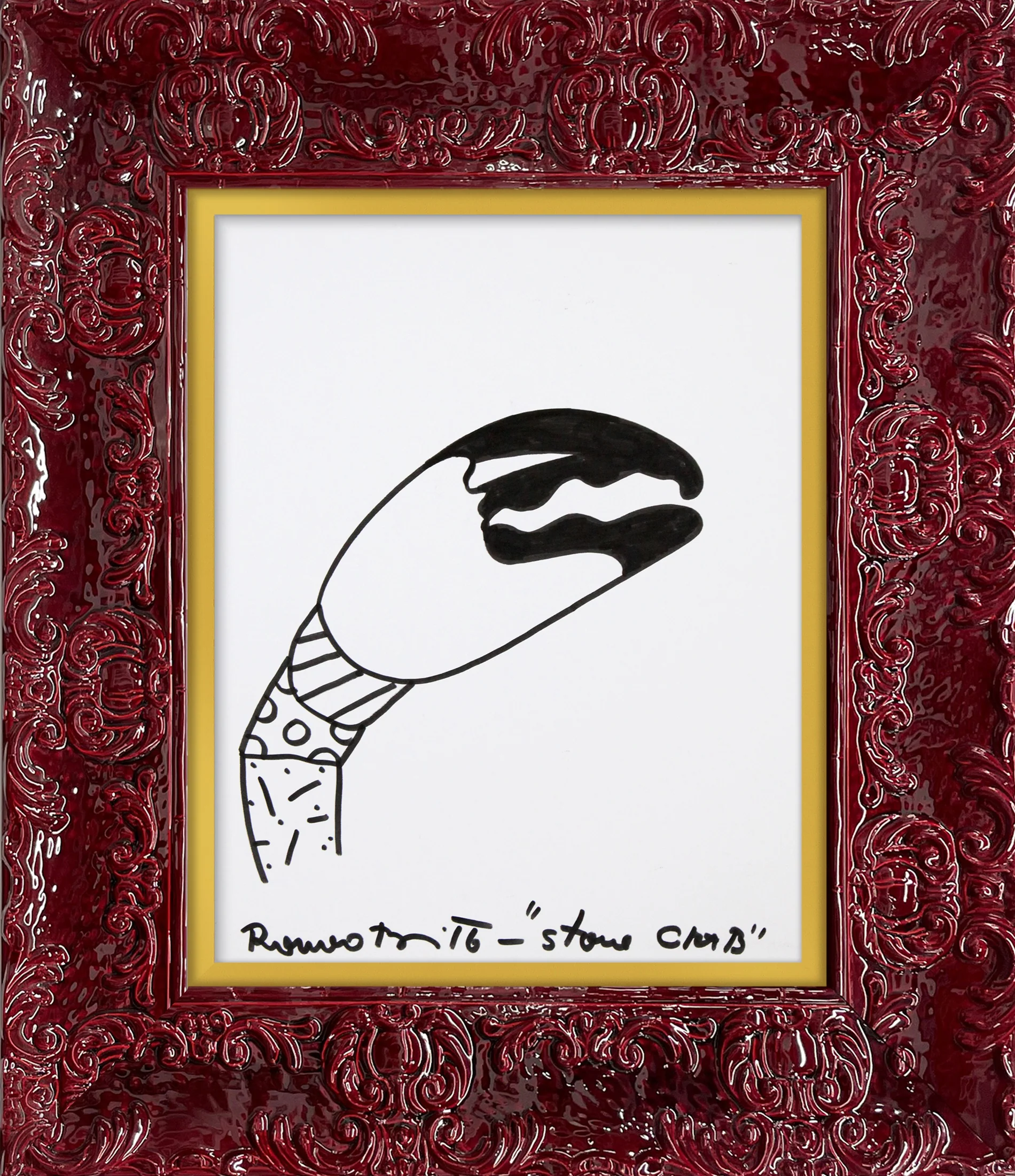 STONE CRAB - Original Drawing - Image 2
