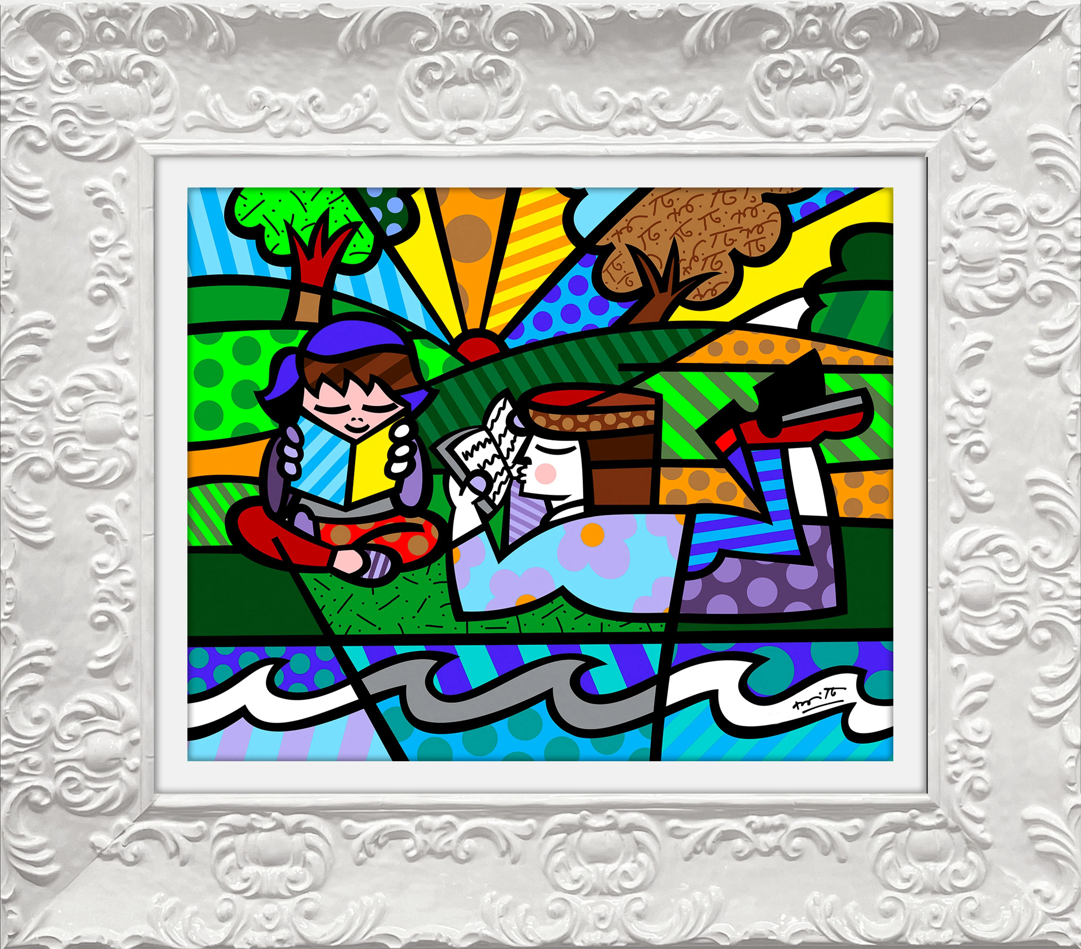 Reading In The Park - Limited Edition Print - Image 11