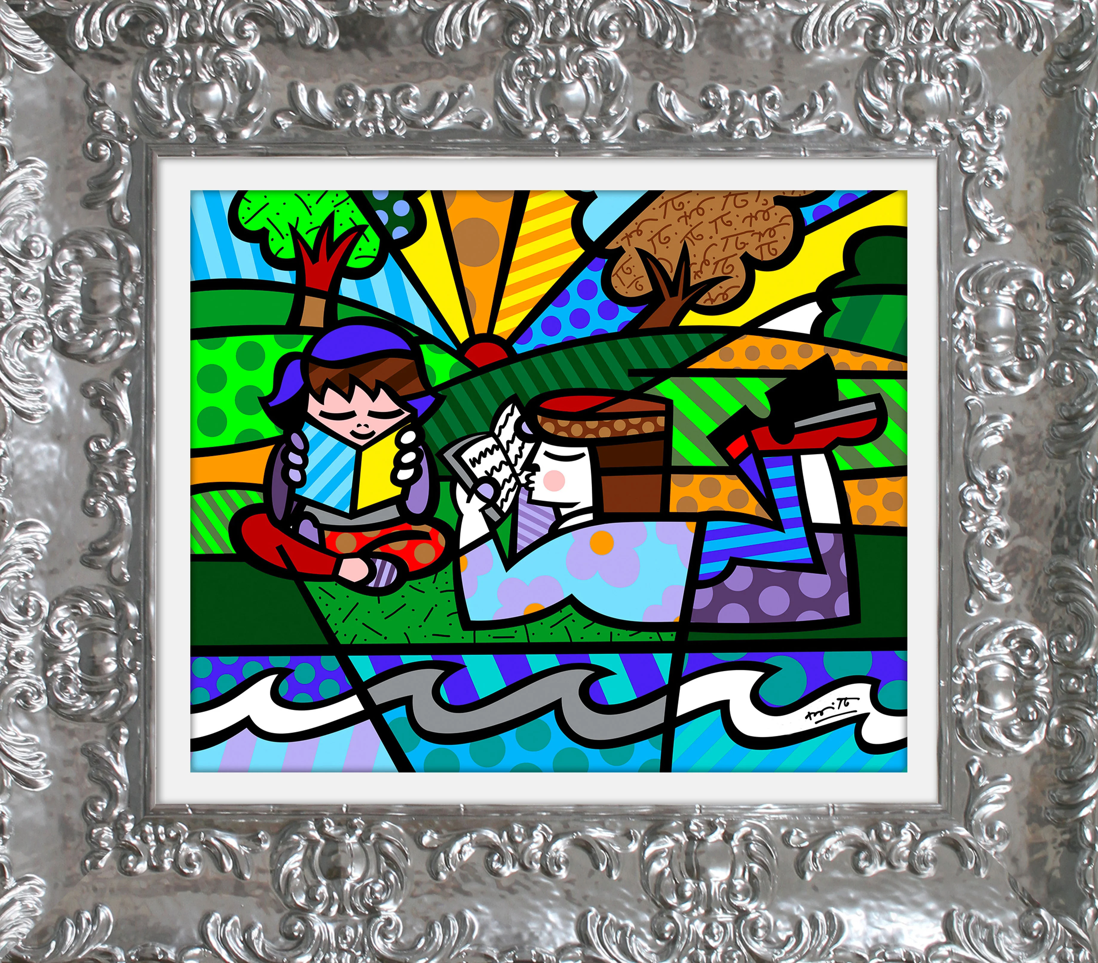 Reading In The Park - Limited Edition Print - Image 16