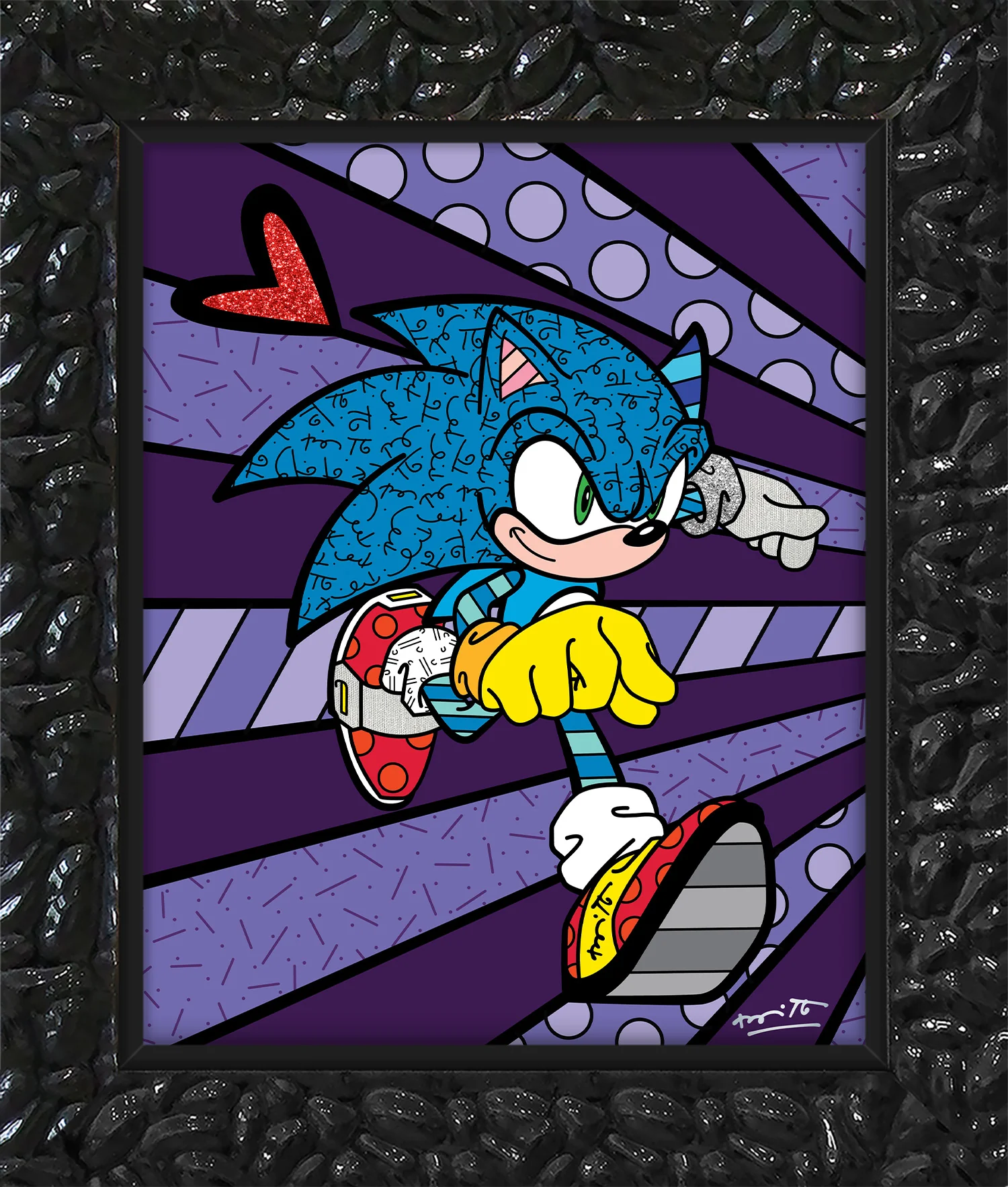 Super Speed Sonic - Sega By Britto - Limited Edition Print - Image 13