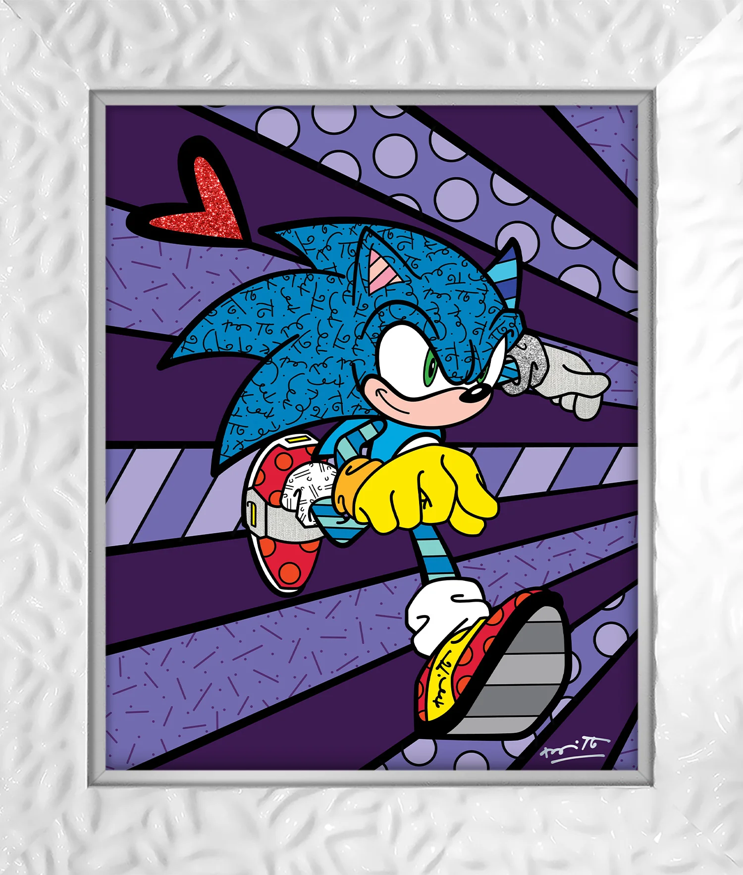Super Speed Sonic - Sega By Britto - Limited Edition Print - Image 16