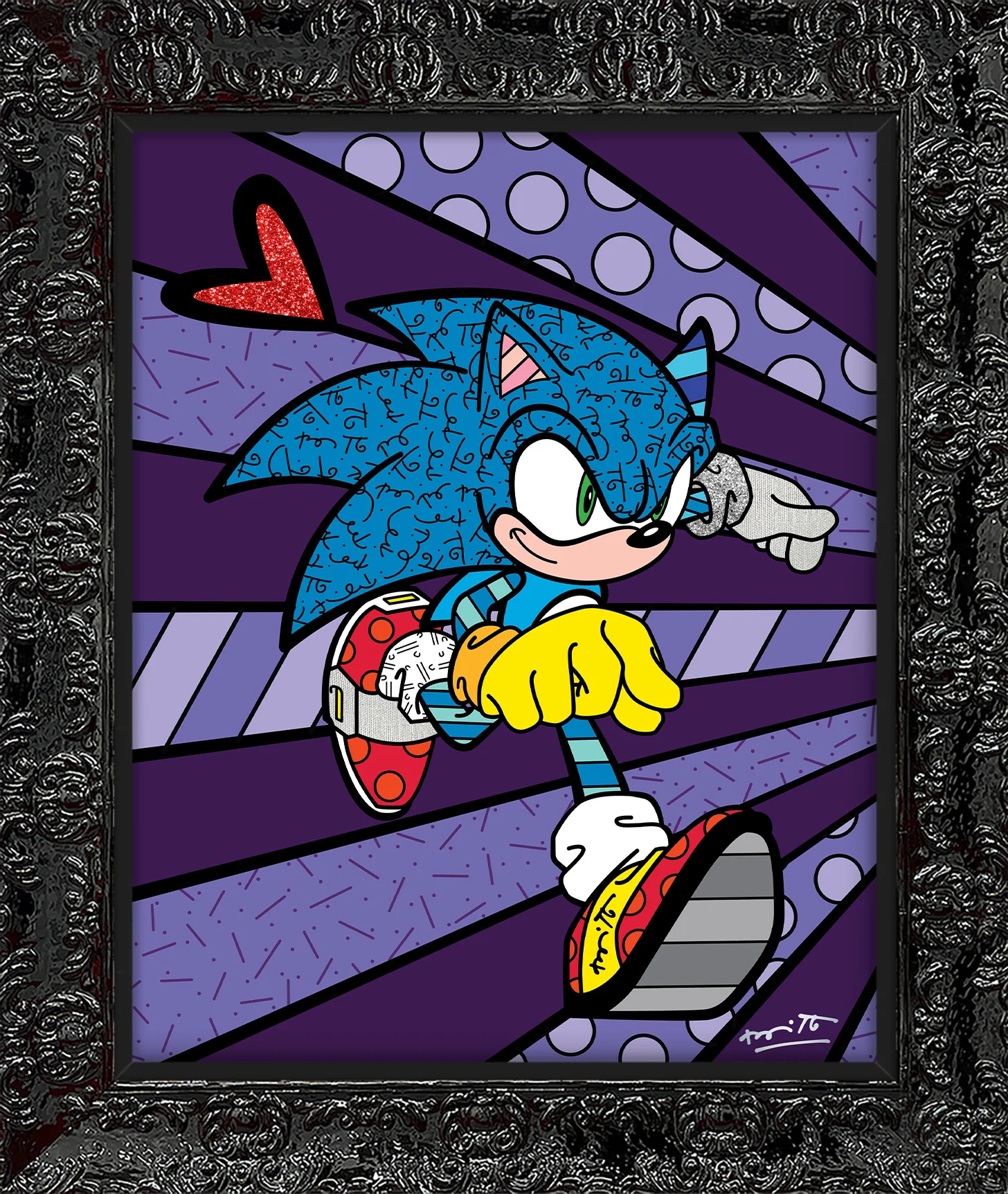 Super Speed Sonic - Sega By Britto - Limited Edition Print - Image 17