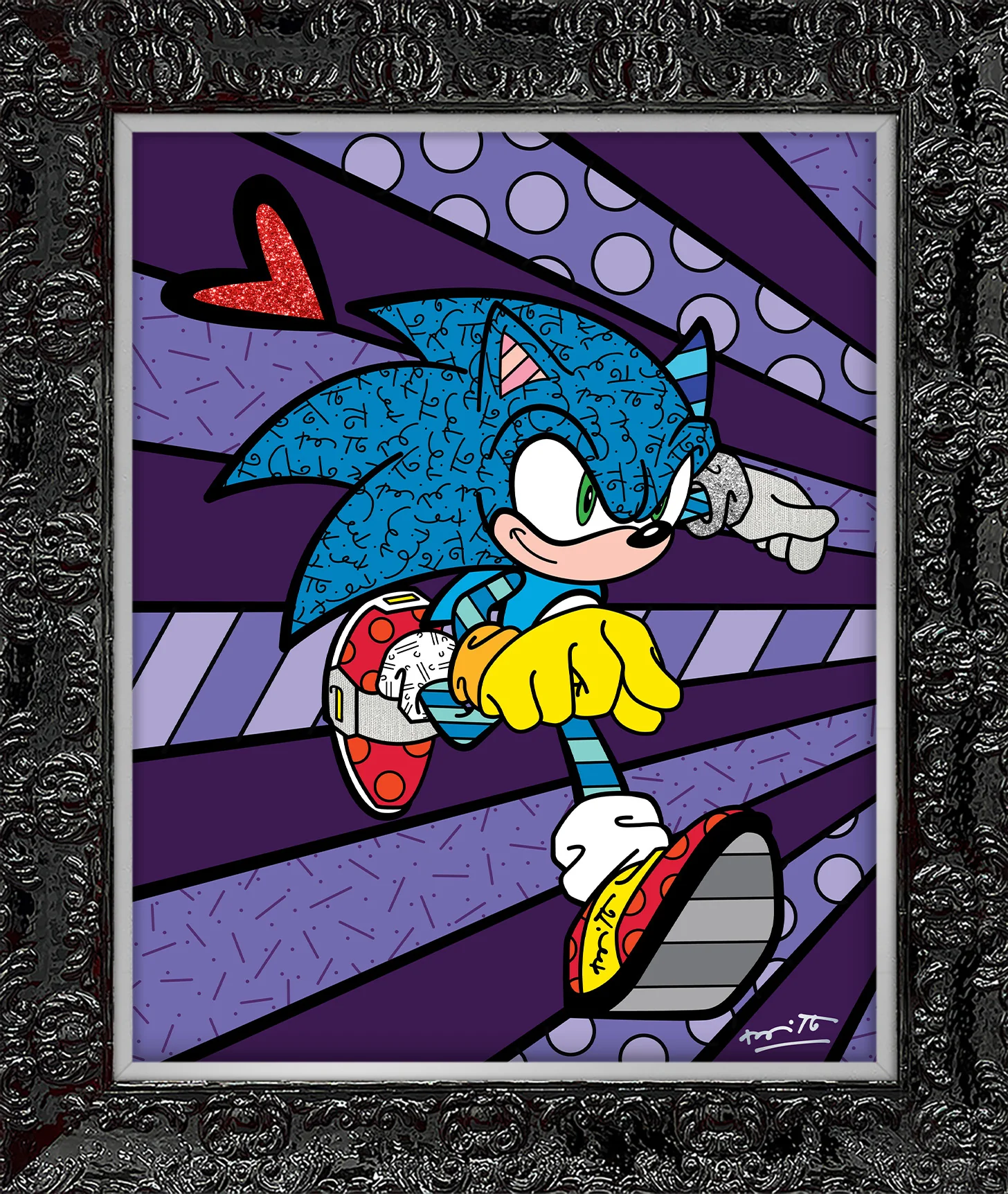 Super Speed Sonic - Sega By Britto - Limited Edition Print - Image 18