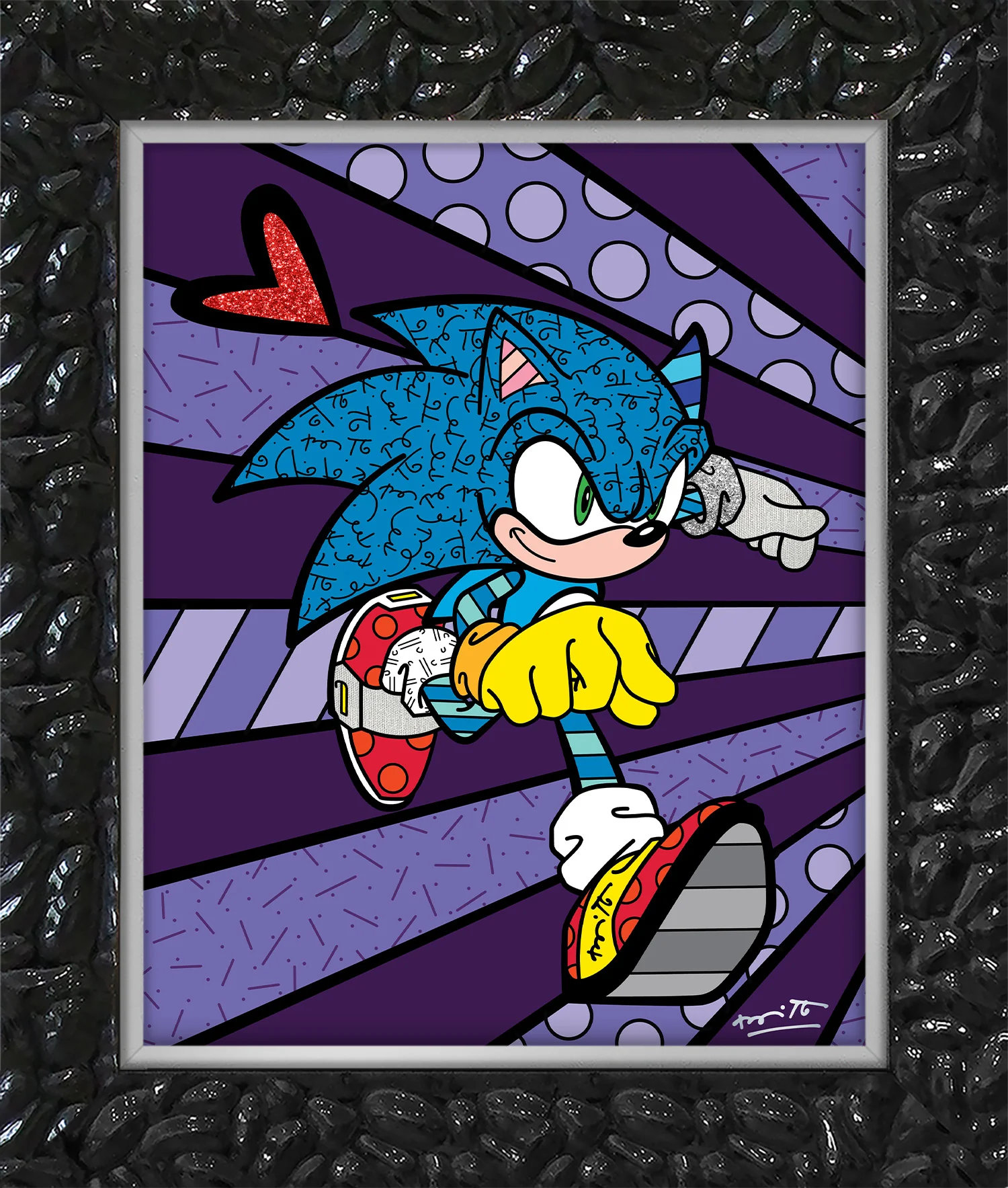 Super Speed Sonic - Sega By Britto - Limited Edition Print - Image 19