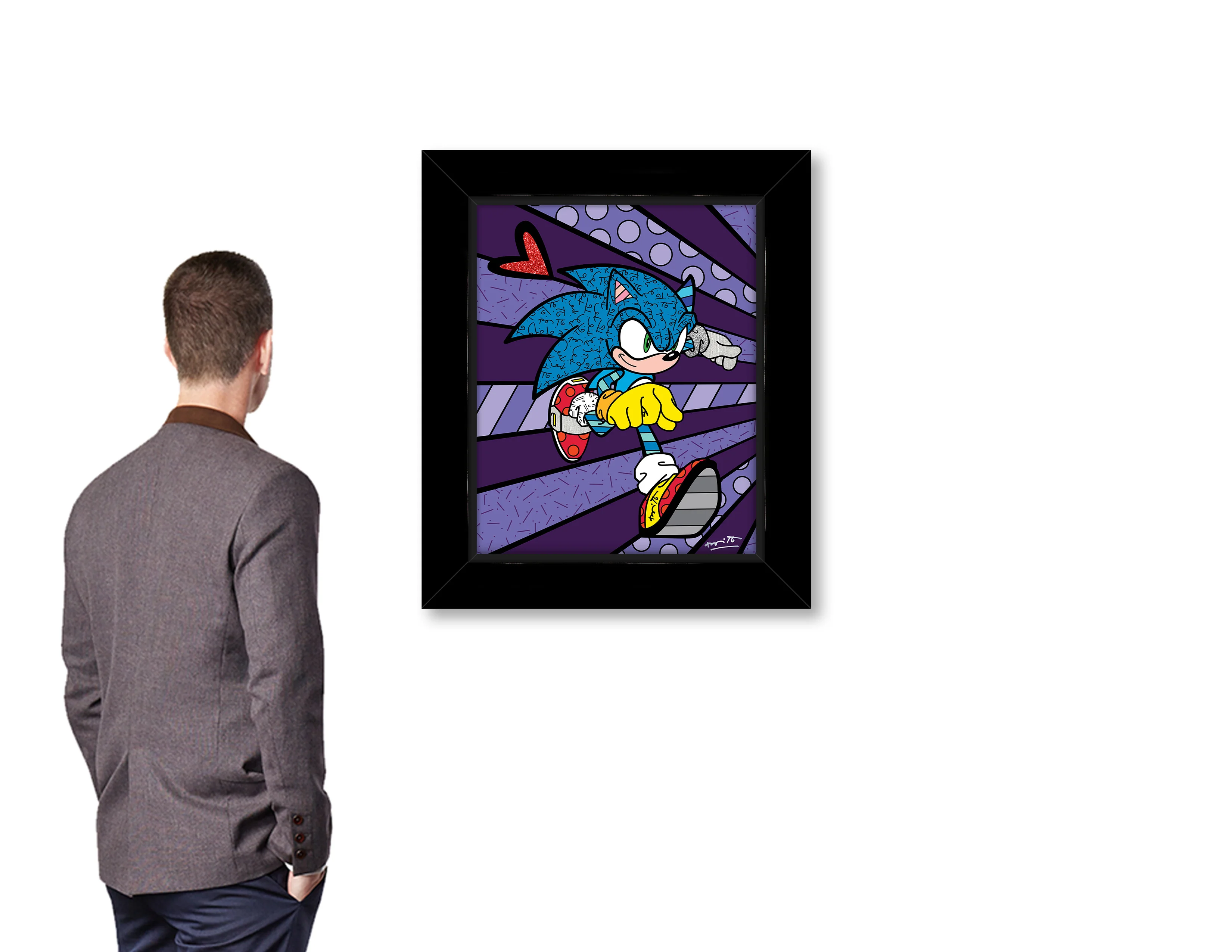 Super Speed Sonic - Sega By Britto - Limited Edition Print - Image 3