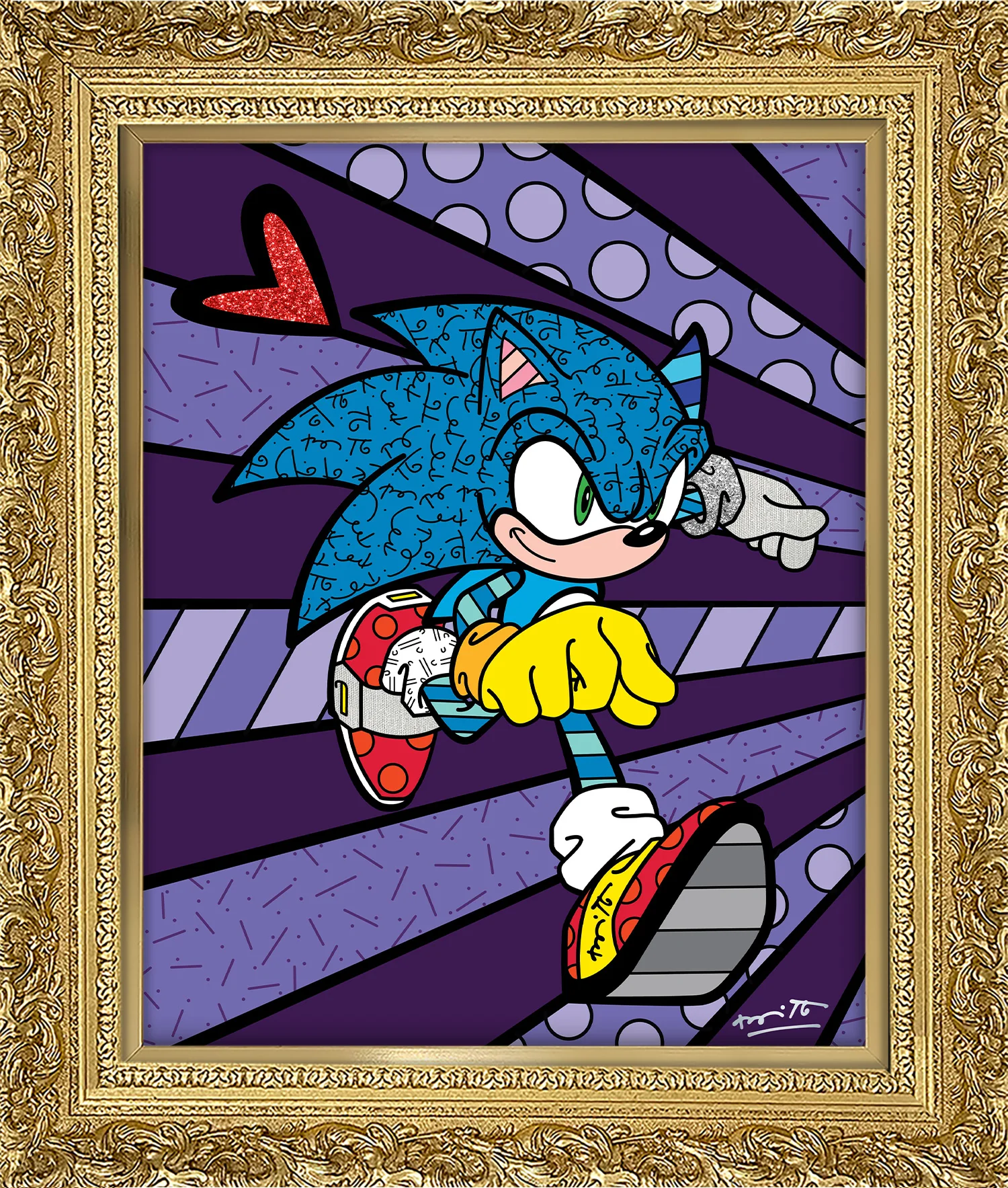 Super Speed Sonic - Sega By Britto - Limited Edition Print - Image 4