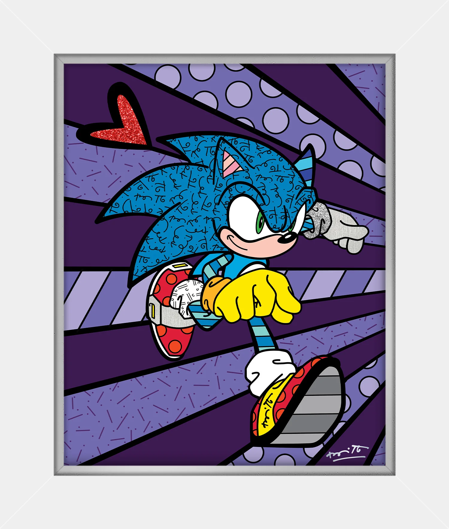 Super Speed Sonic - Sega By Britto - Limited Edition Print - Image 7