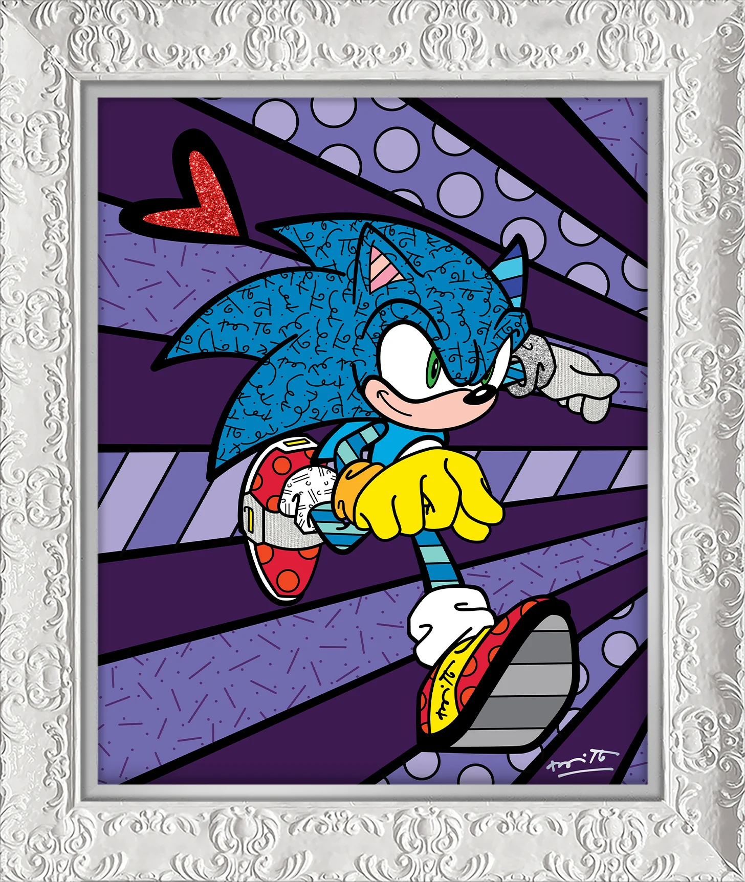Super Speed Sonic - Sega By Britto - Limited Edition Print - Image 9