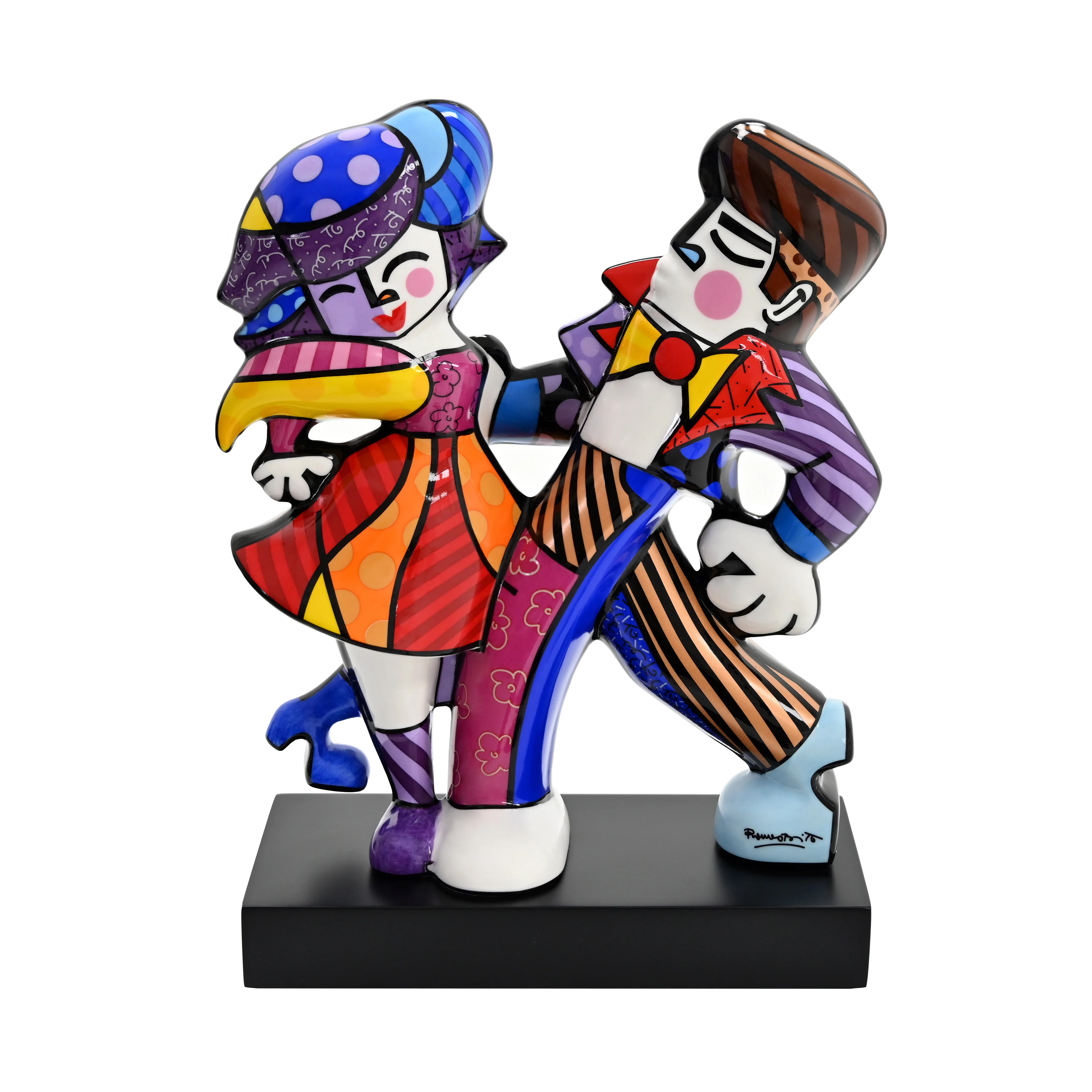 Swing - Britto Small Fine Porcelain