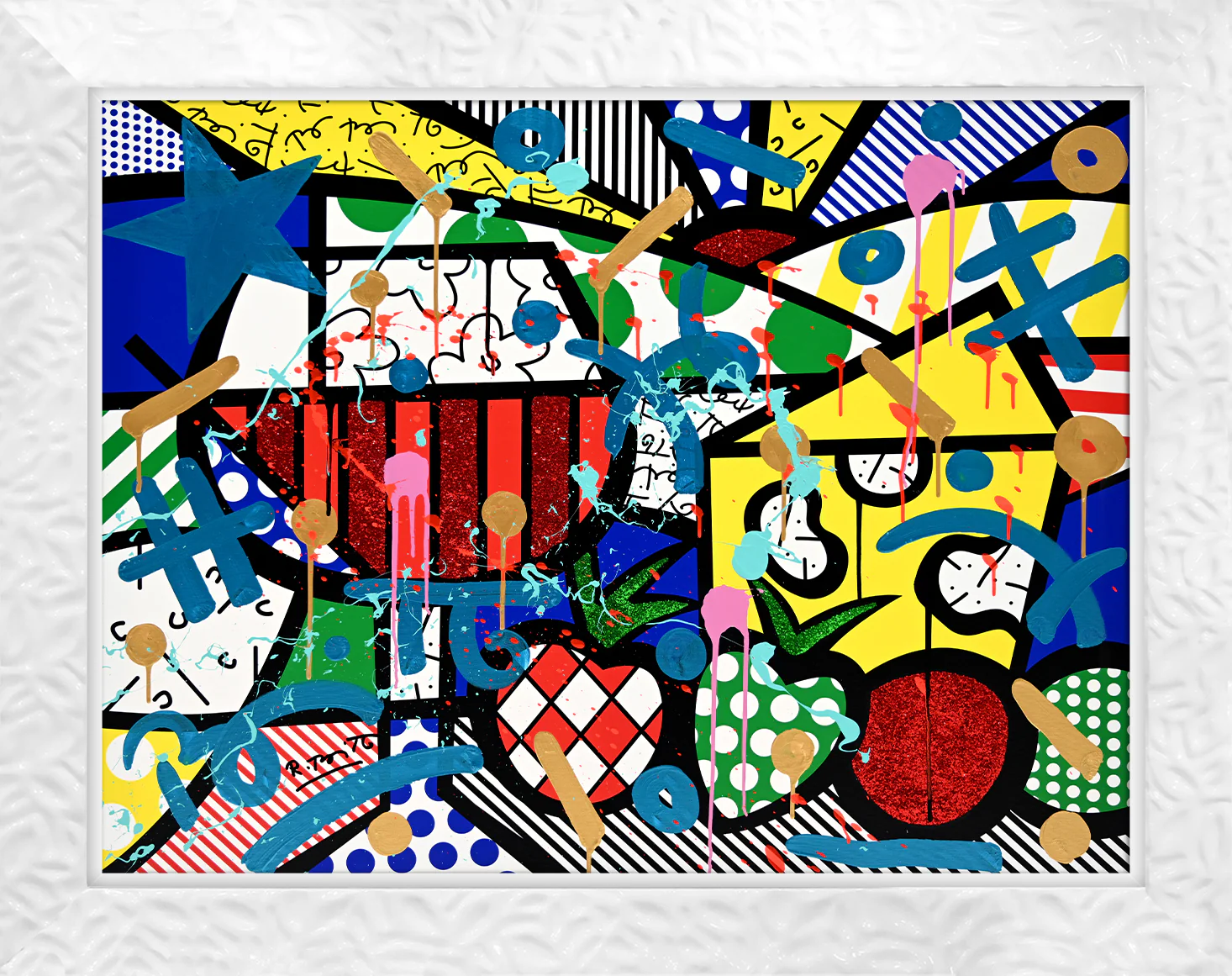 Swiss Alps - Mixed Media Original - Image 15