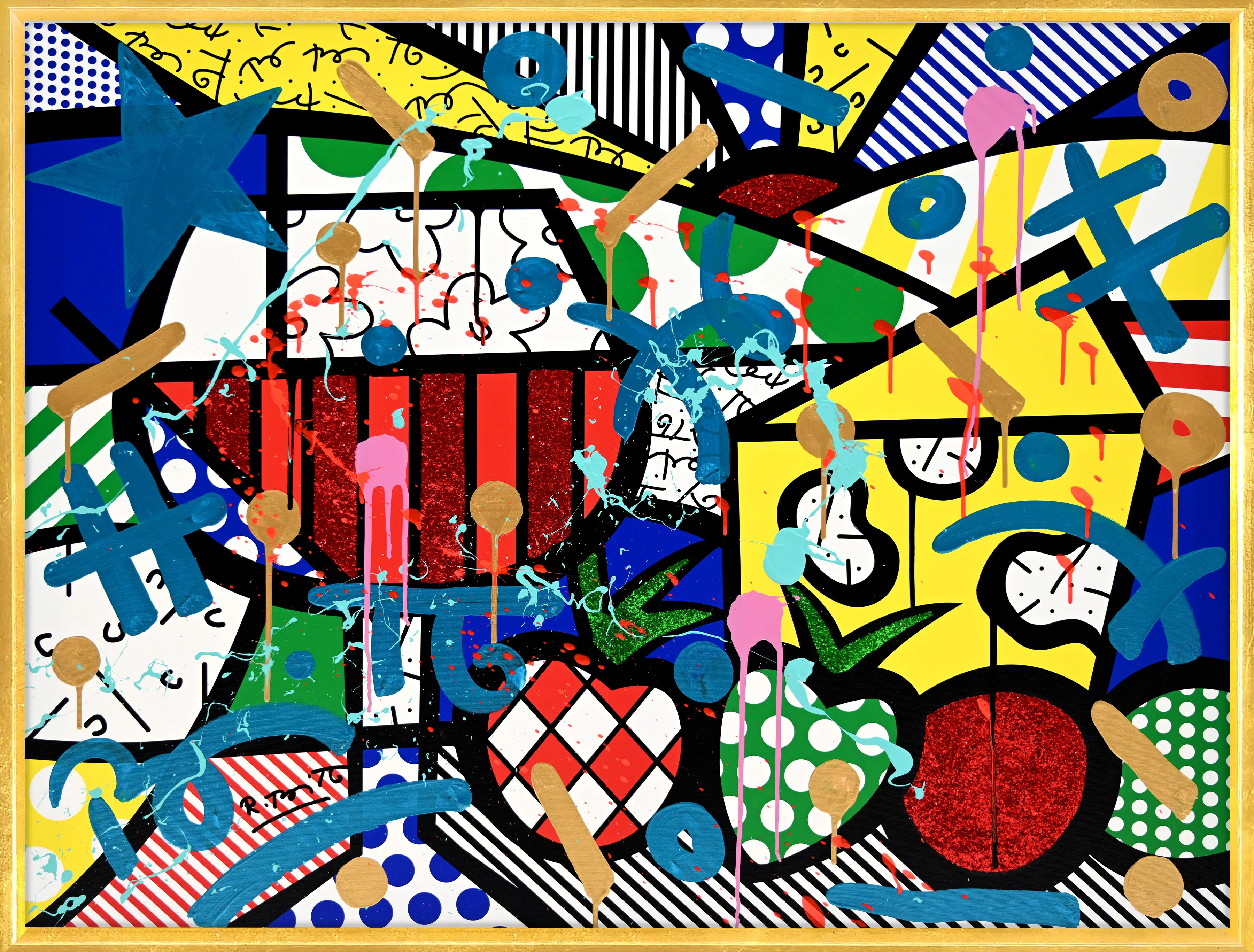 Swiss Alps - Mixed Media Original - Image 17