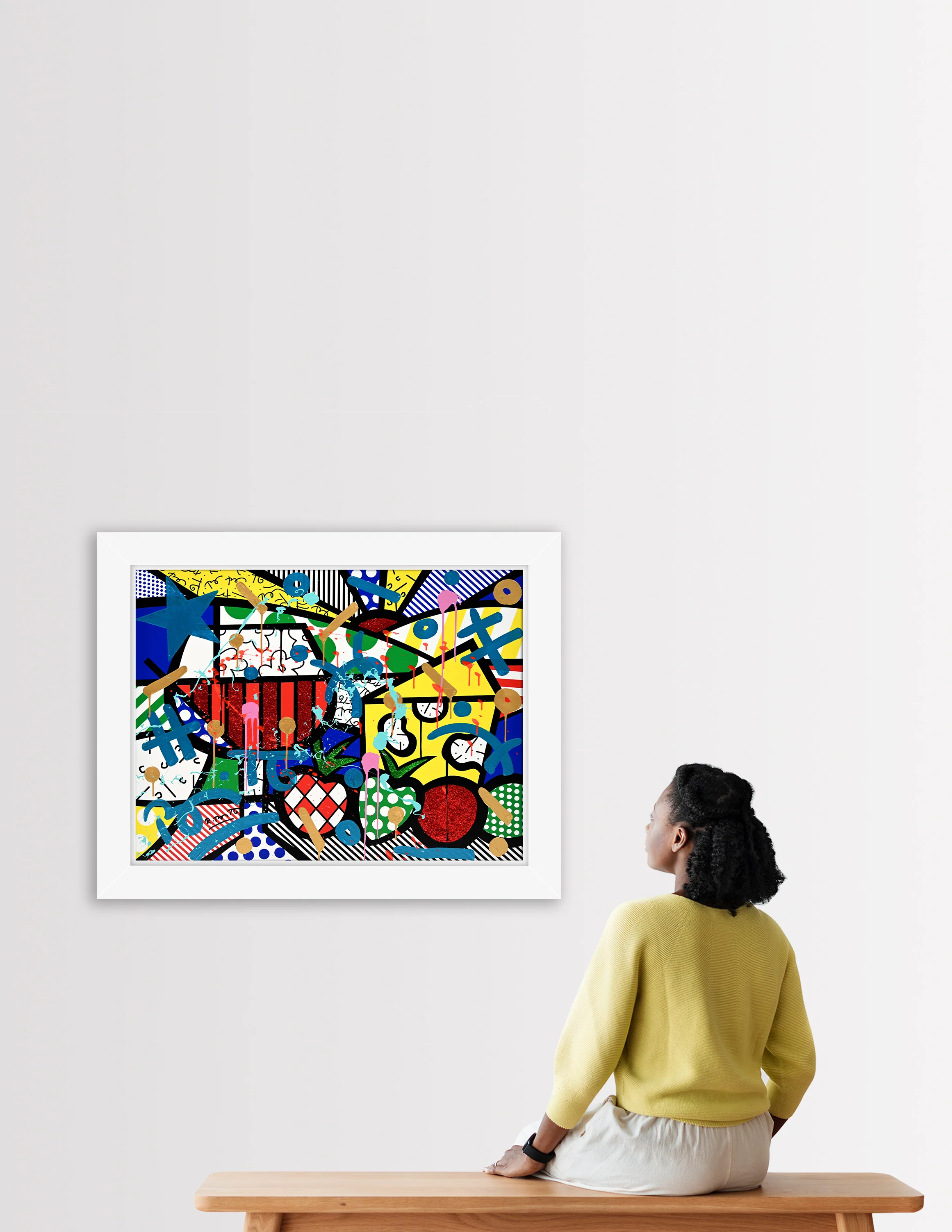 Swiss Alps - Mixed Media Original - Image 23