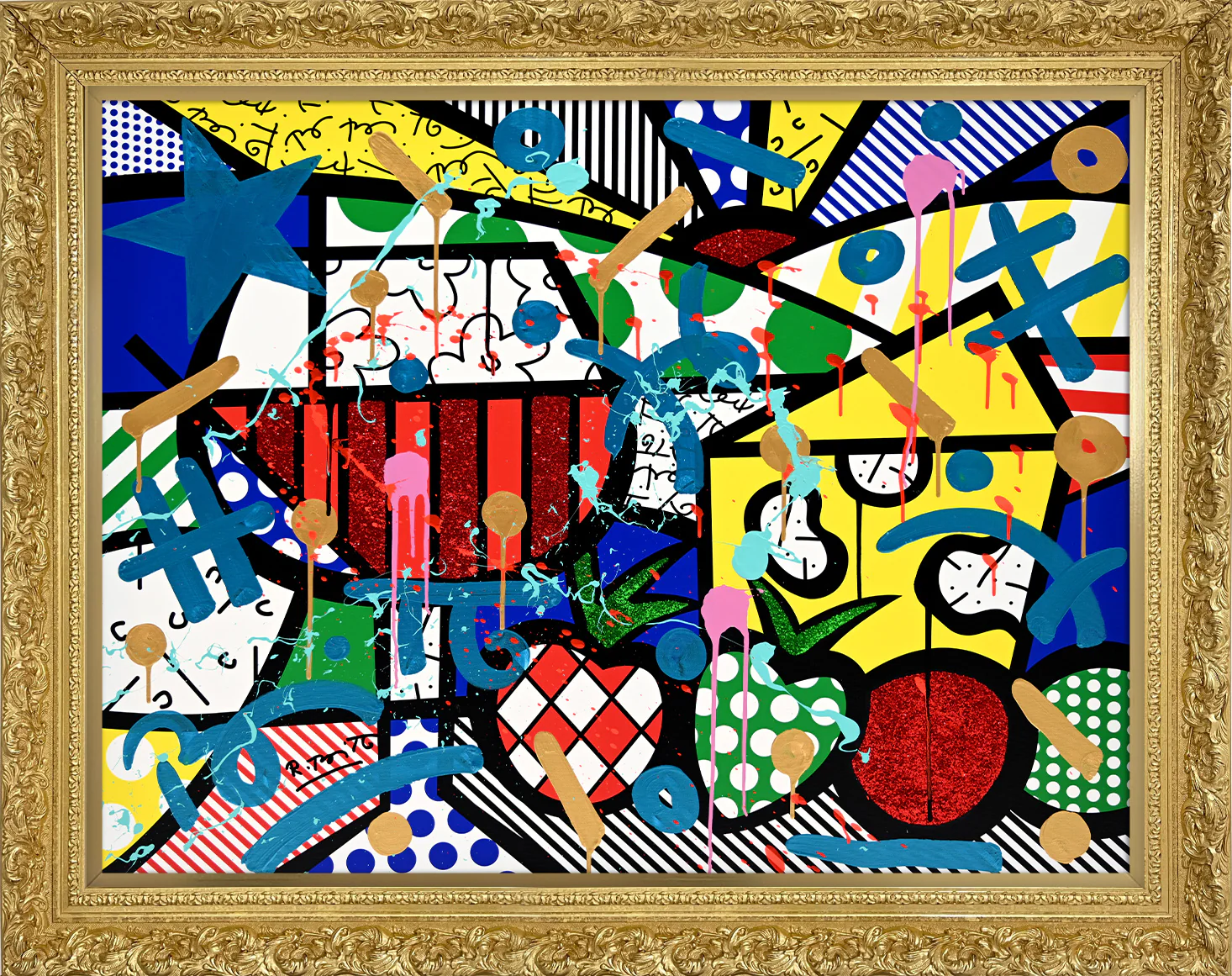 Swiss Alps - Mixed Media Original - Image 3