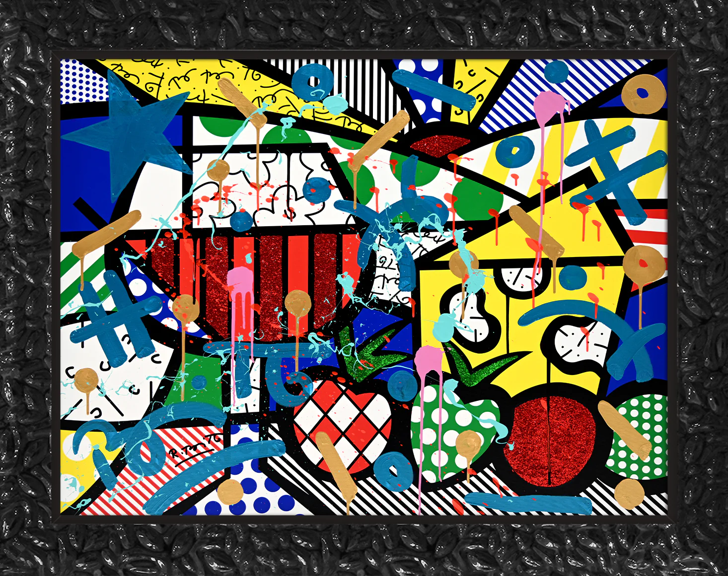 Swiss Alps - Mixed Media Original - Image 7
