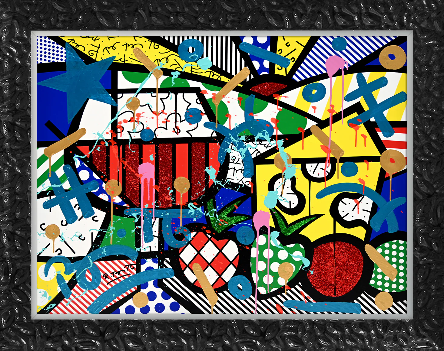 Swiss Alps - Mixed Media Original - Image 8