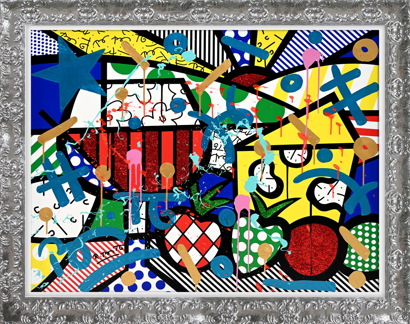 Swiss Alps - Mixed Media Original - Image 9