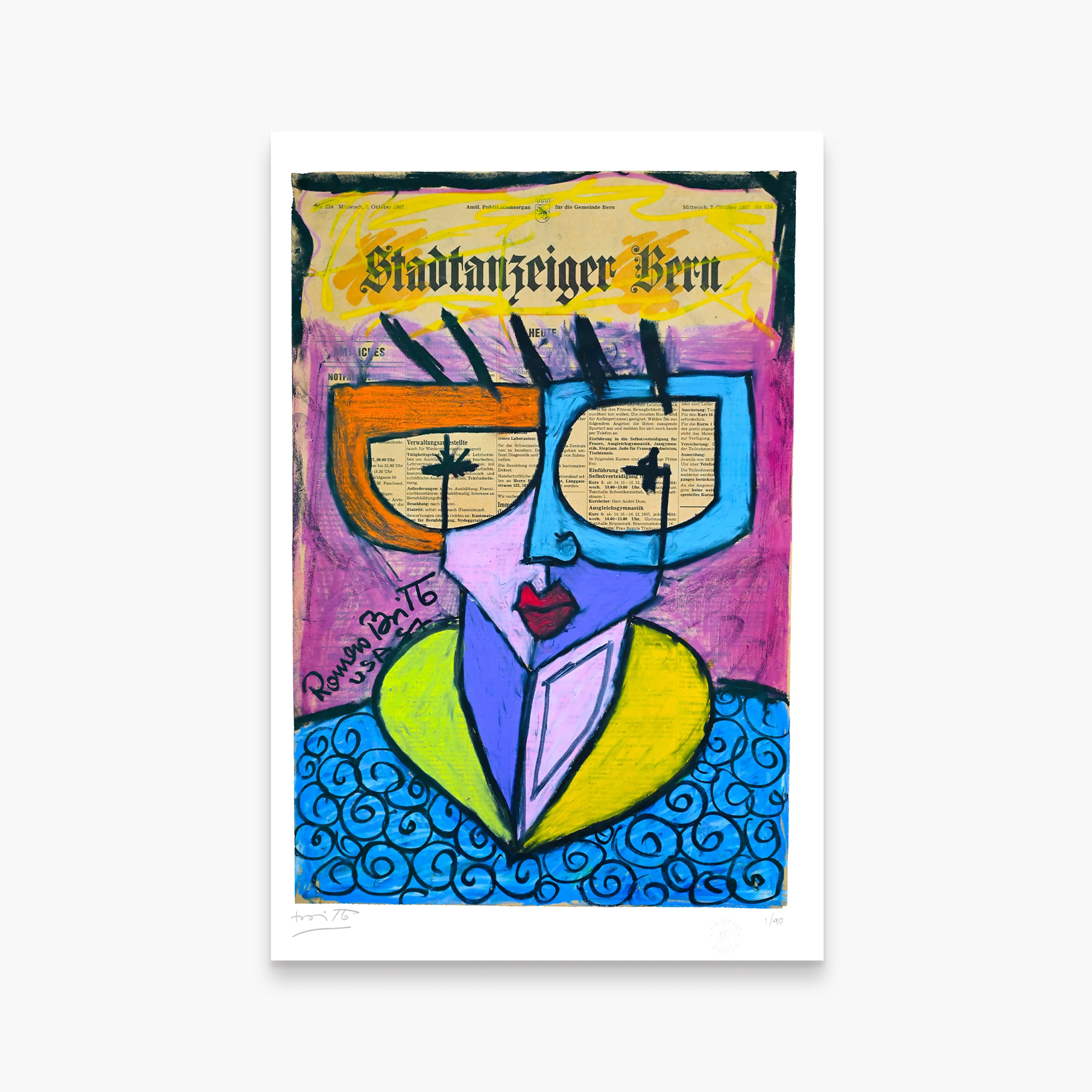Swiss Lady - Limited Edition Print