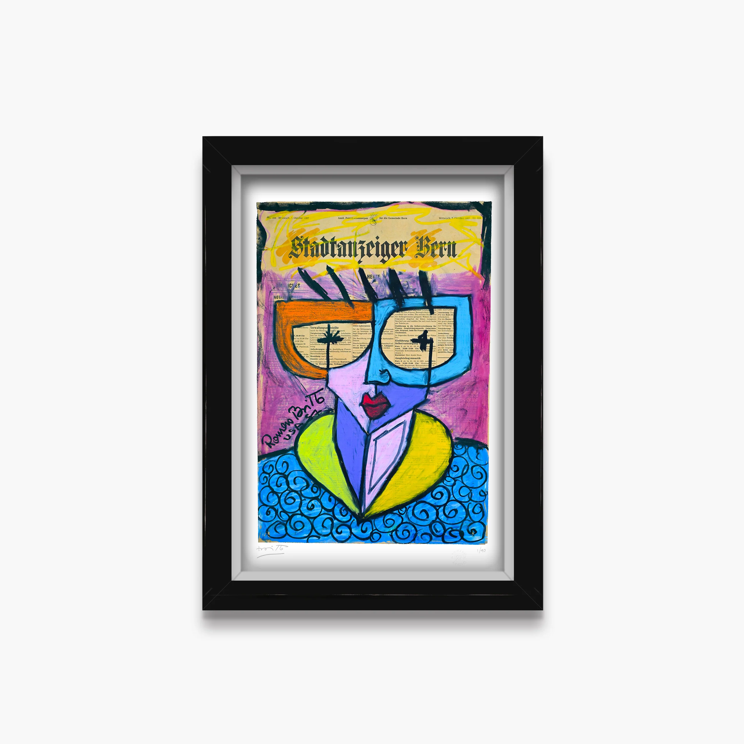 Swiss Lady - Limited Edition Print - Image 4