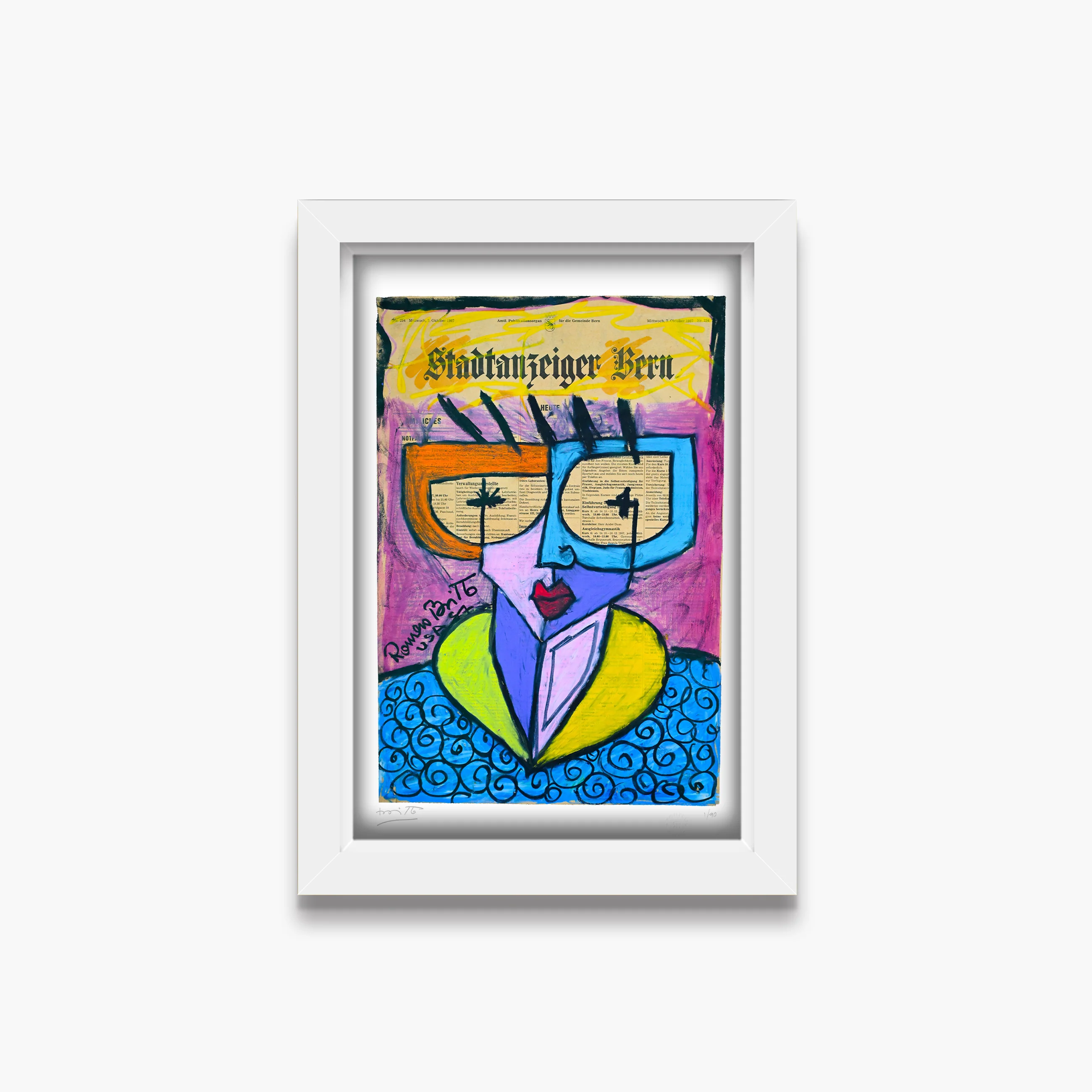 Swiss Lady - Limited Edition Print - Image 5